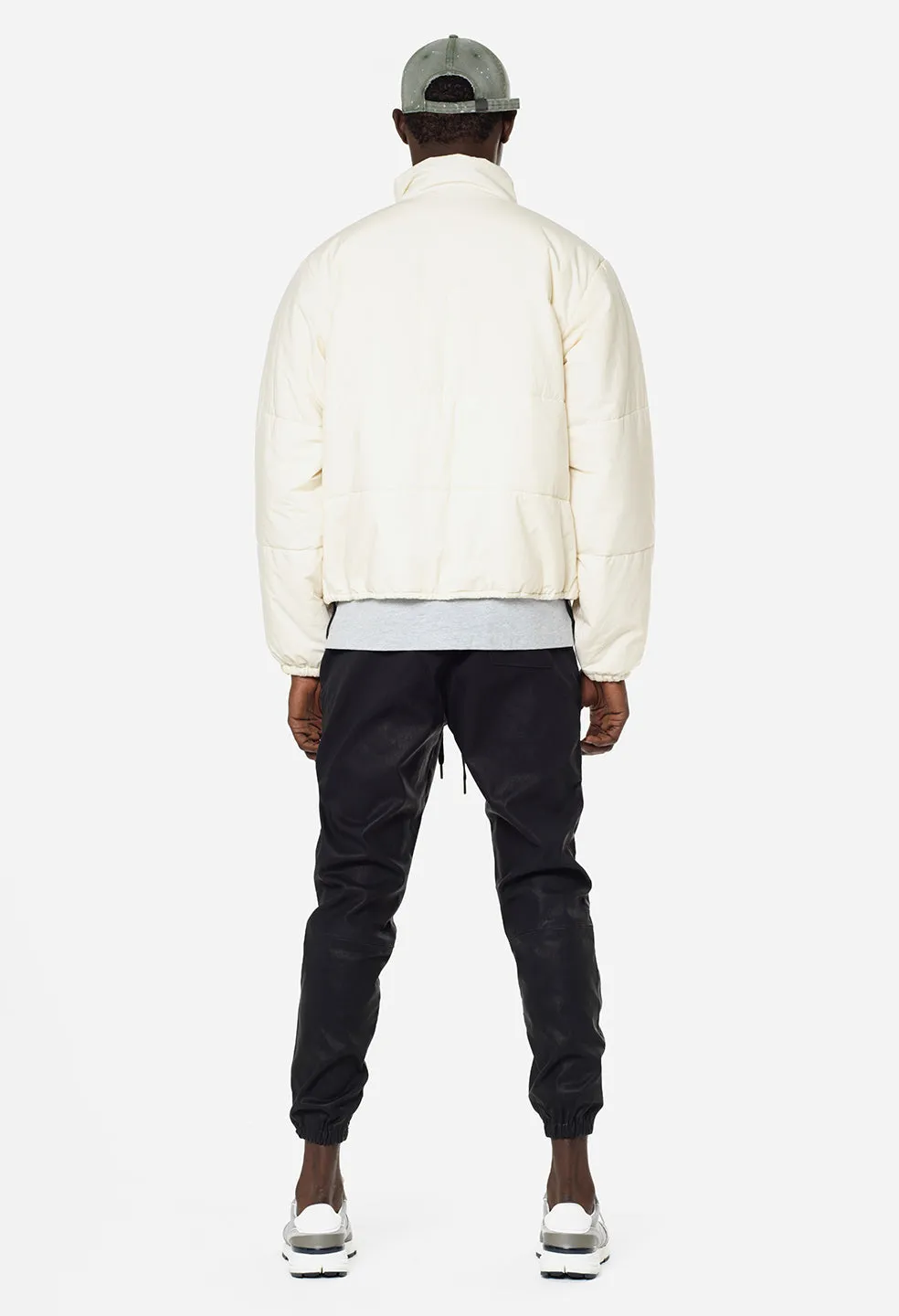 Leder LA Hose / Schwarz