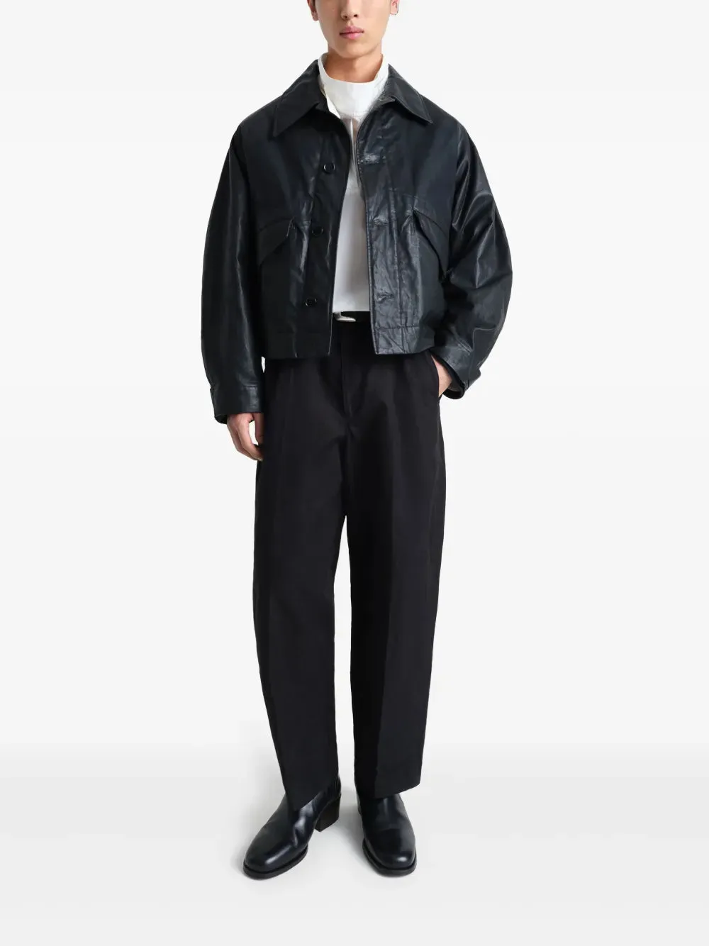 LEMAIRE - Herren Biker Blouson Kleidung_lemaire