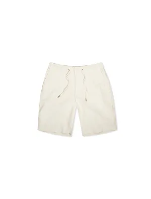 Leinen Shorts Stein