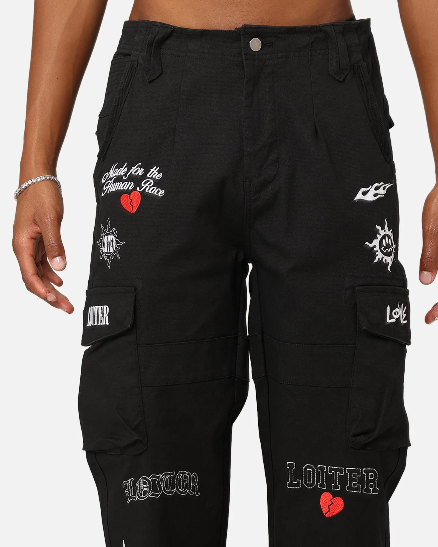 Loiter Sketch Cargo Hose Schwarz