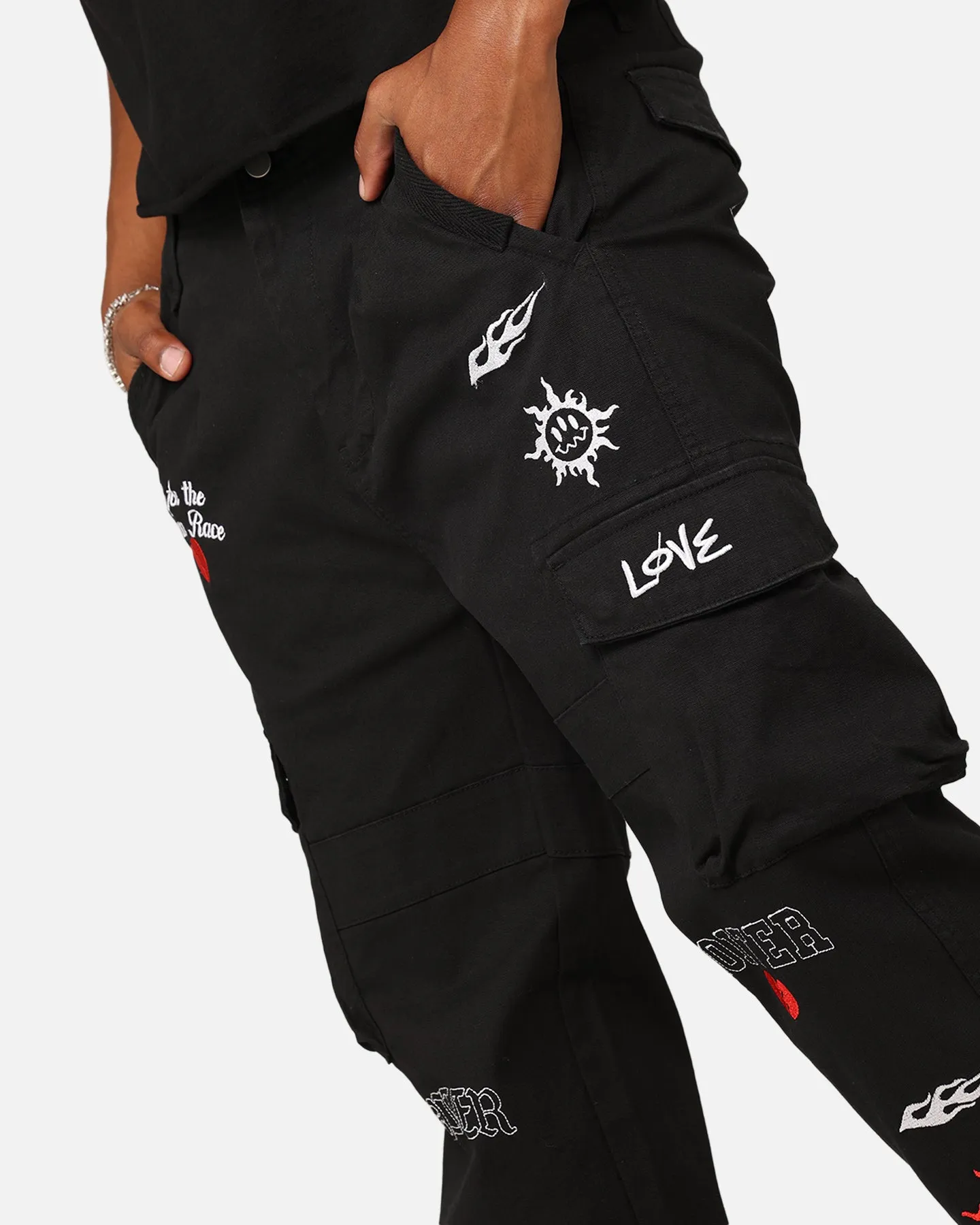 Loiter Sketch Cargo Hose Schwarz