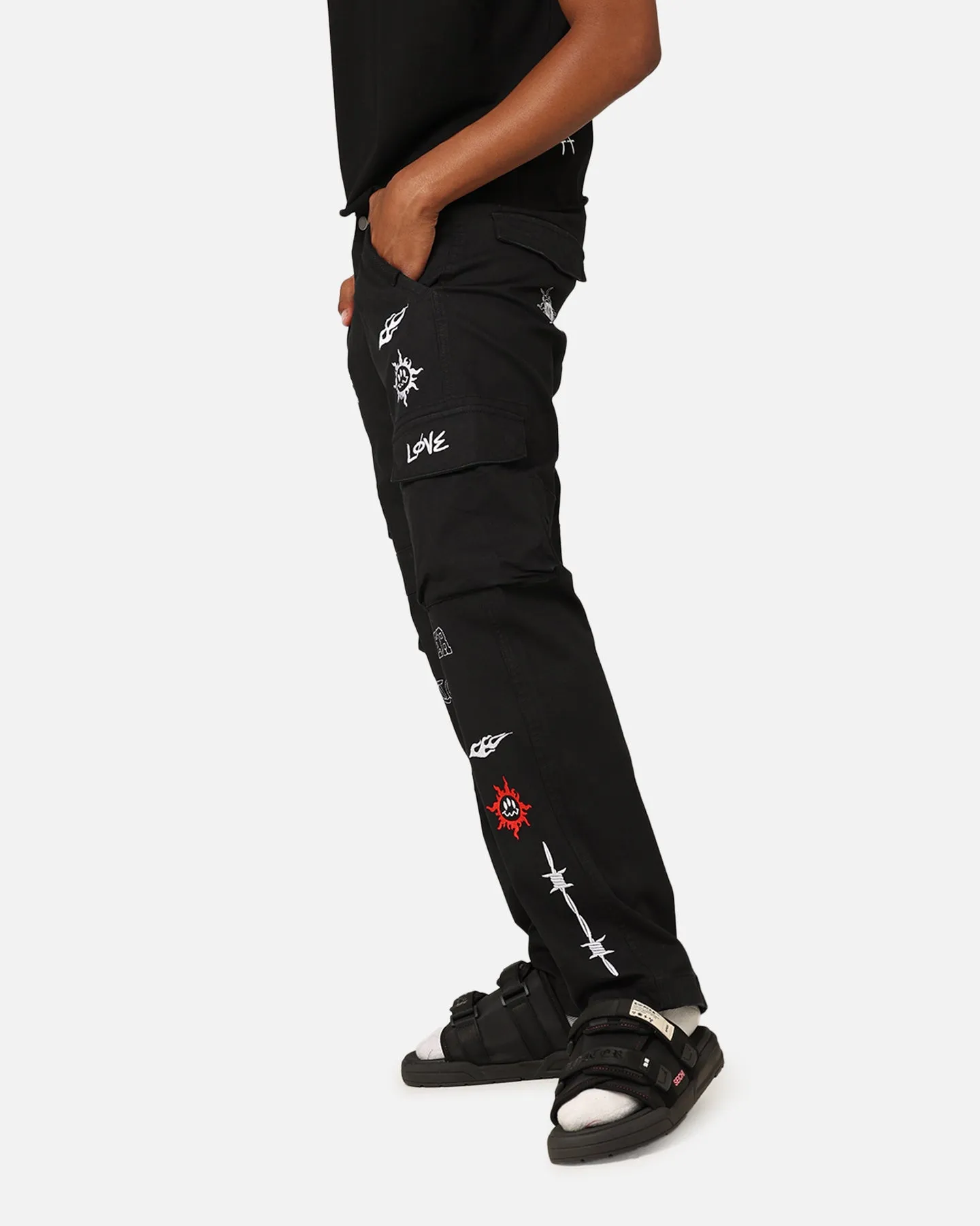 Loiter Sketch Cargo Hose Schwarz