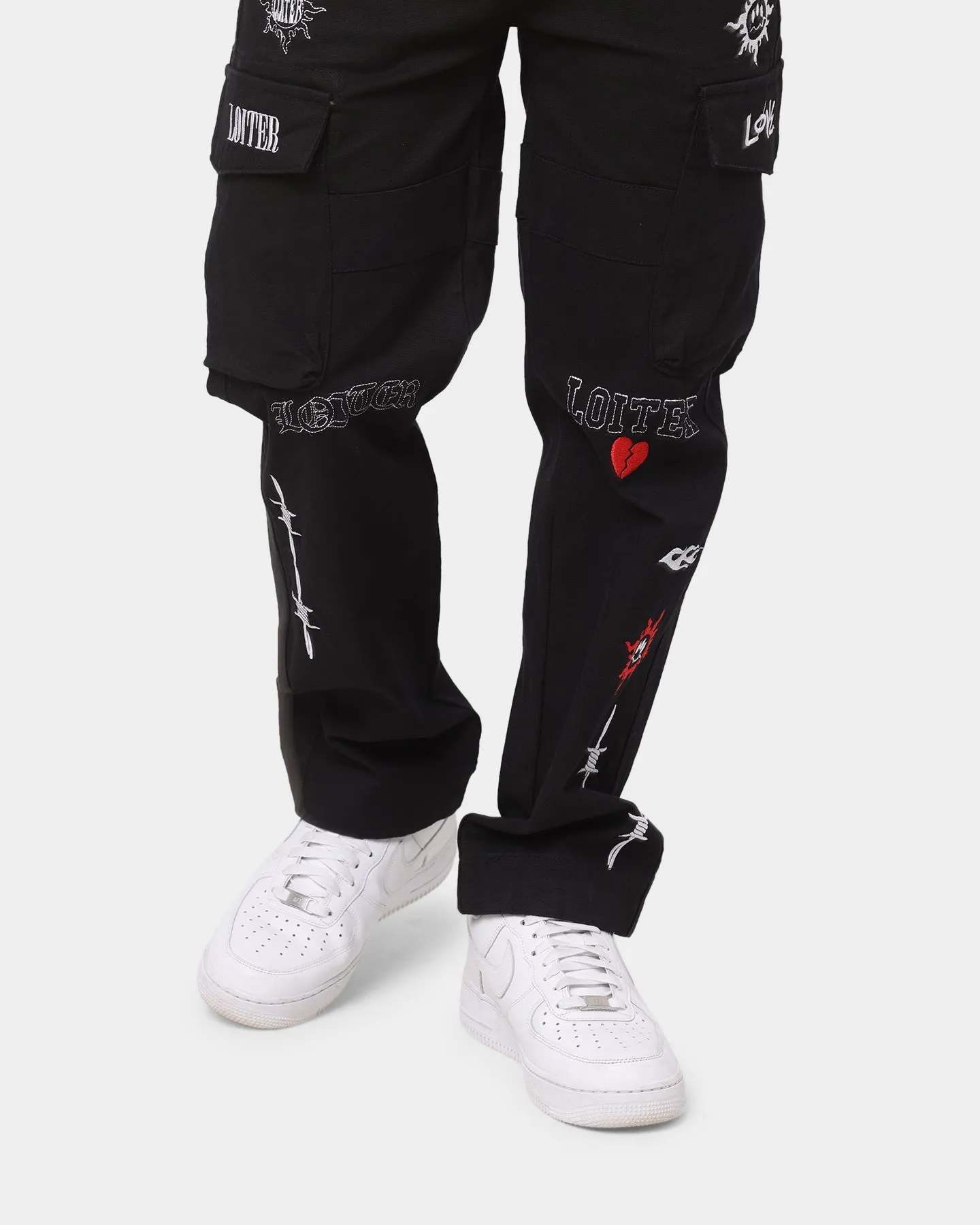 Loiter Sketch Cargo Hose Schwarz
