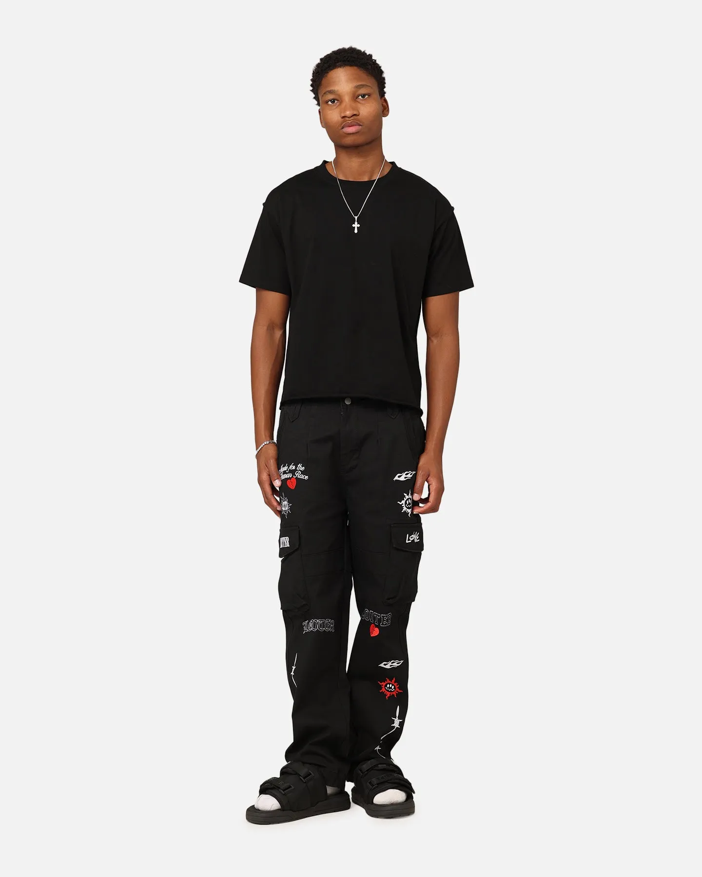 Loiter Sketch Cargo Hose Schwarz