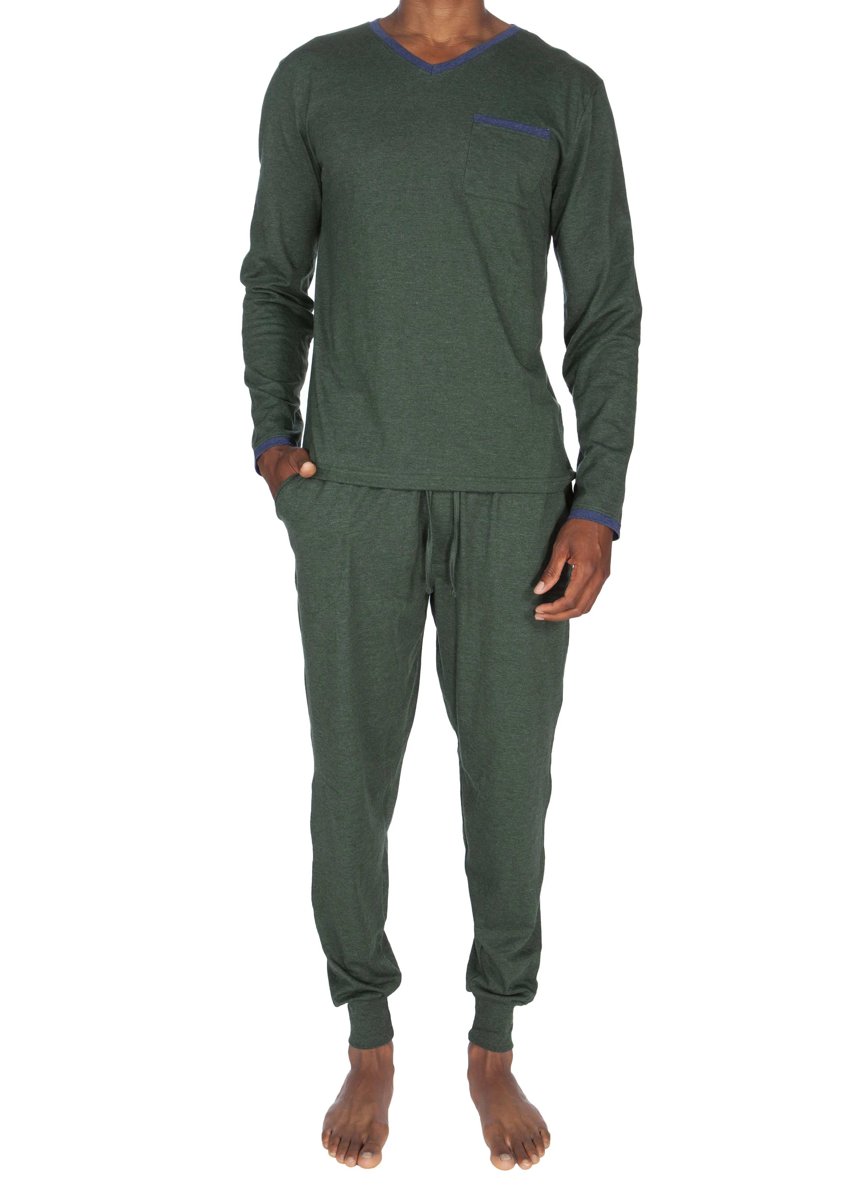 Loungehose und Loungehemd Set