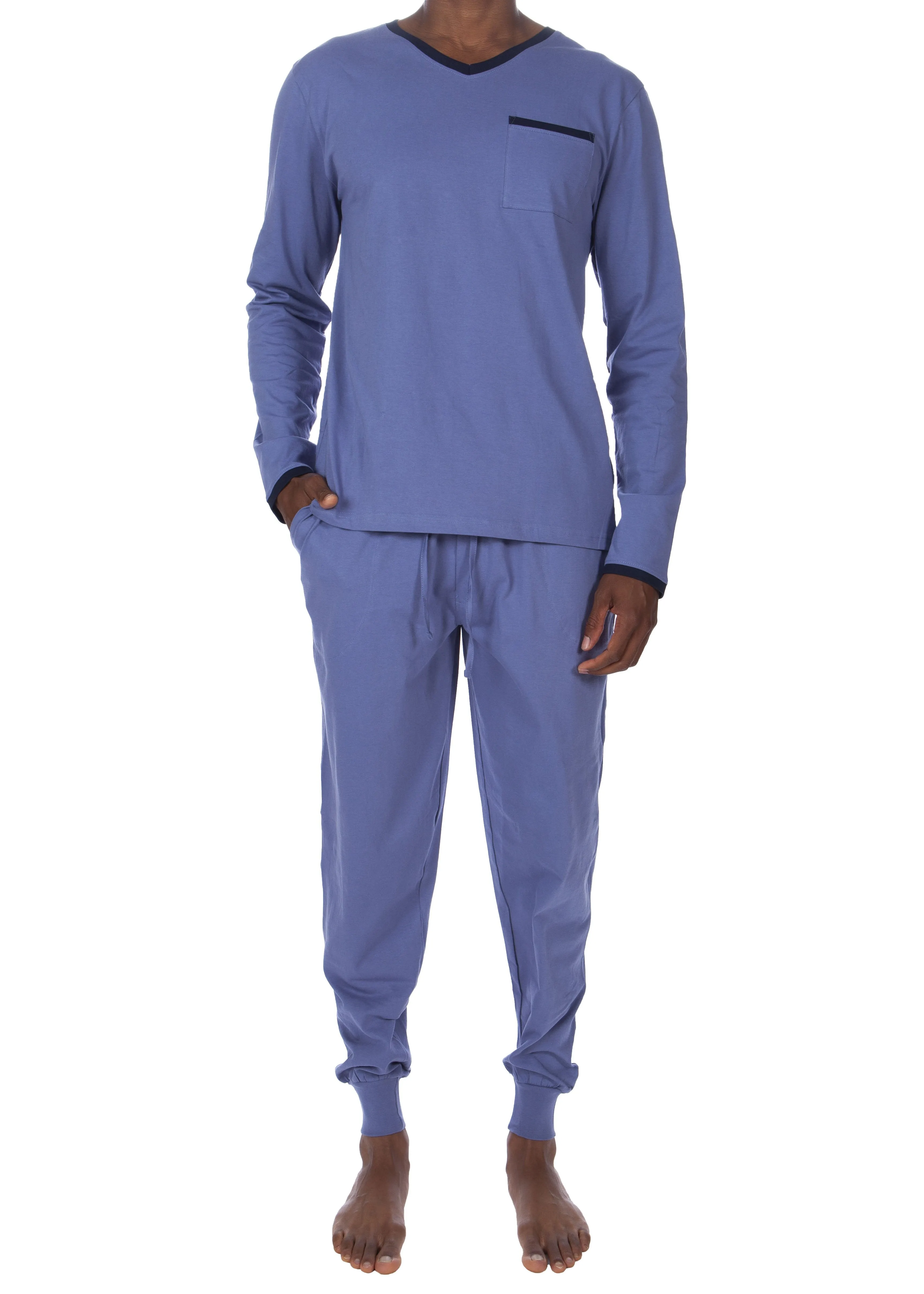 Loungehose und Loungehemd Set