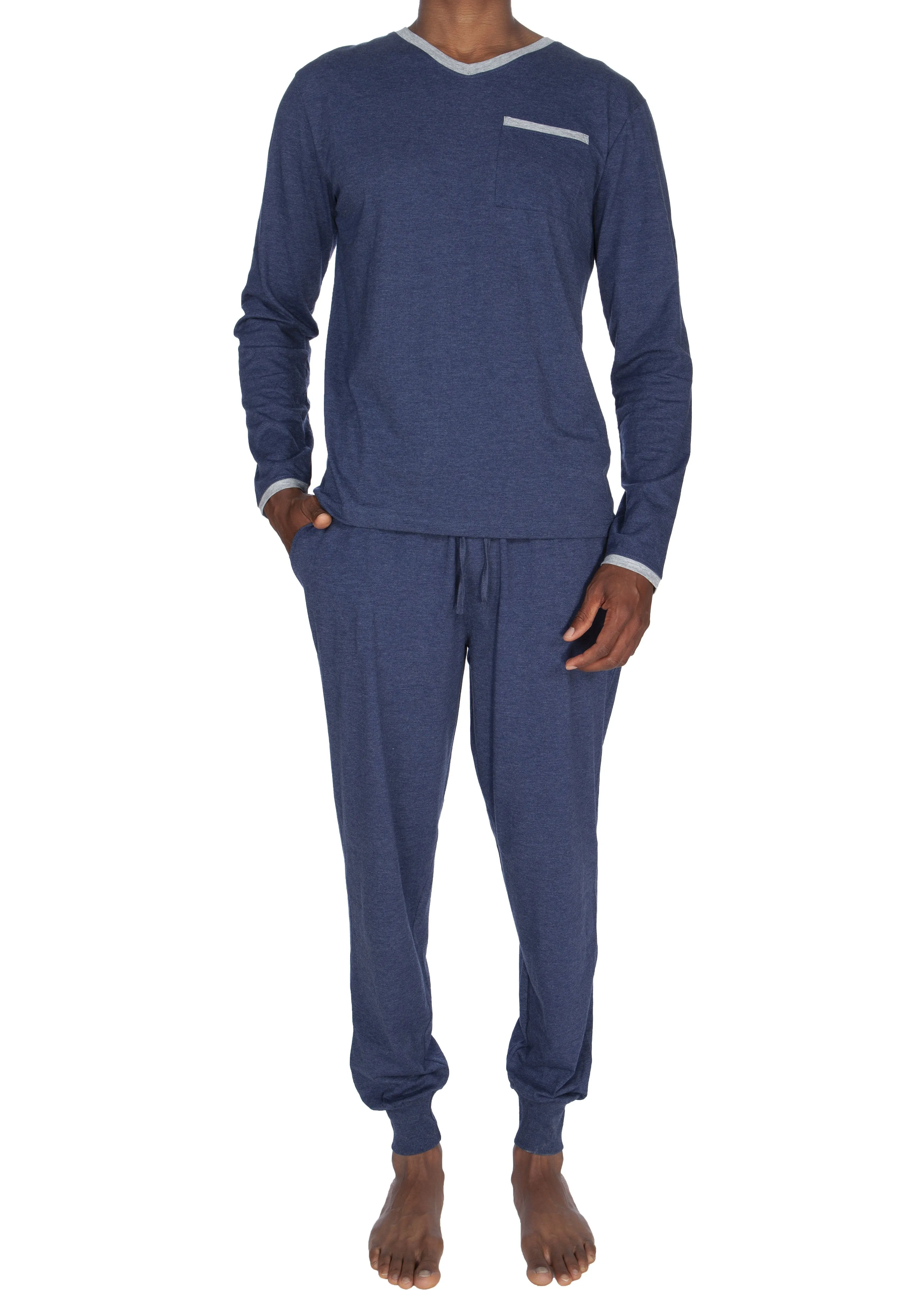 Loungehose und Loungehemd Set