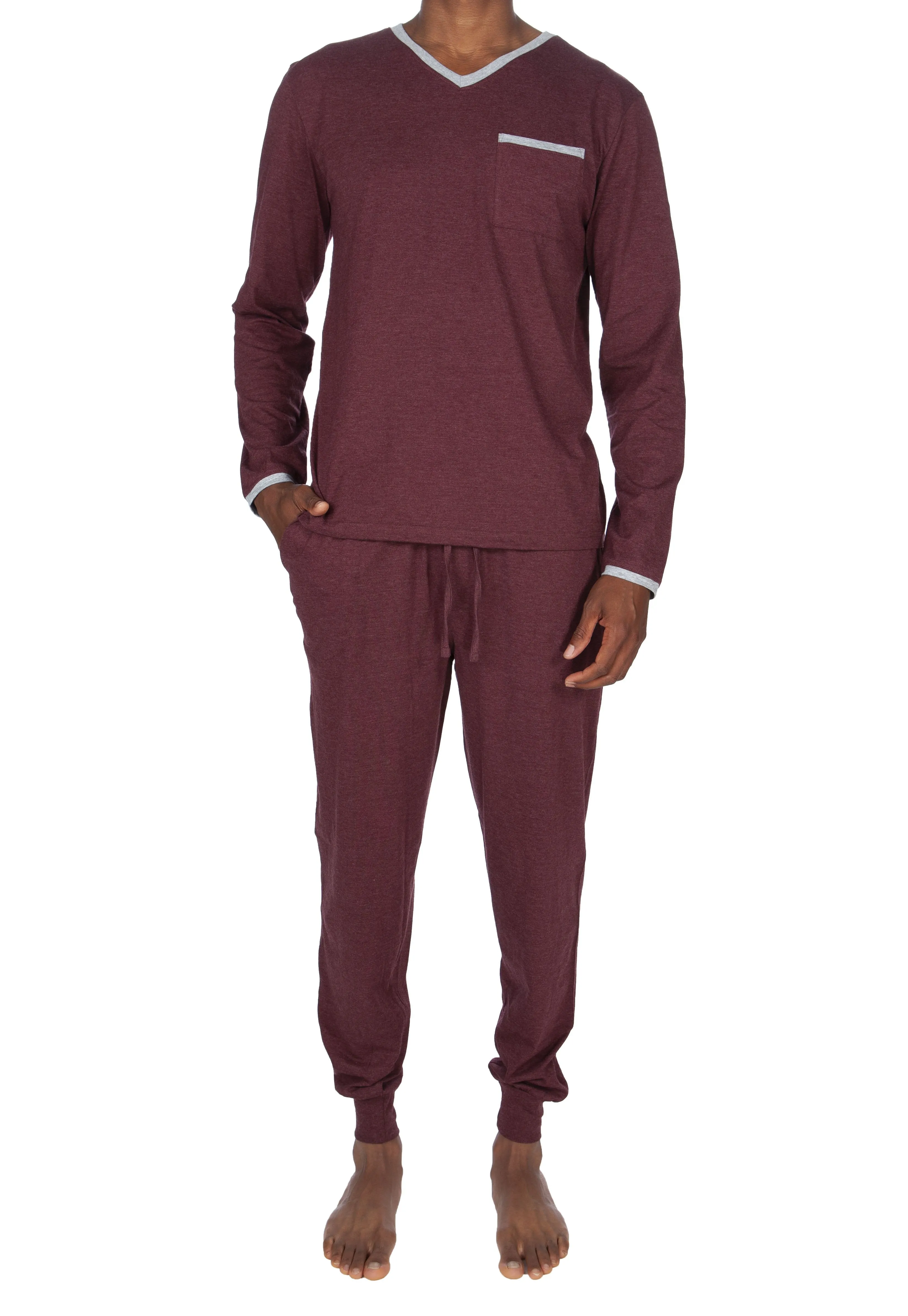 Loungehose und Loungehemd Set