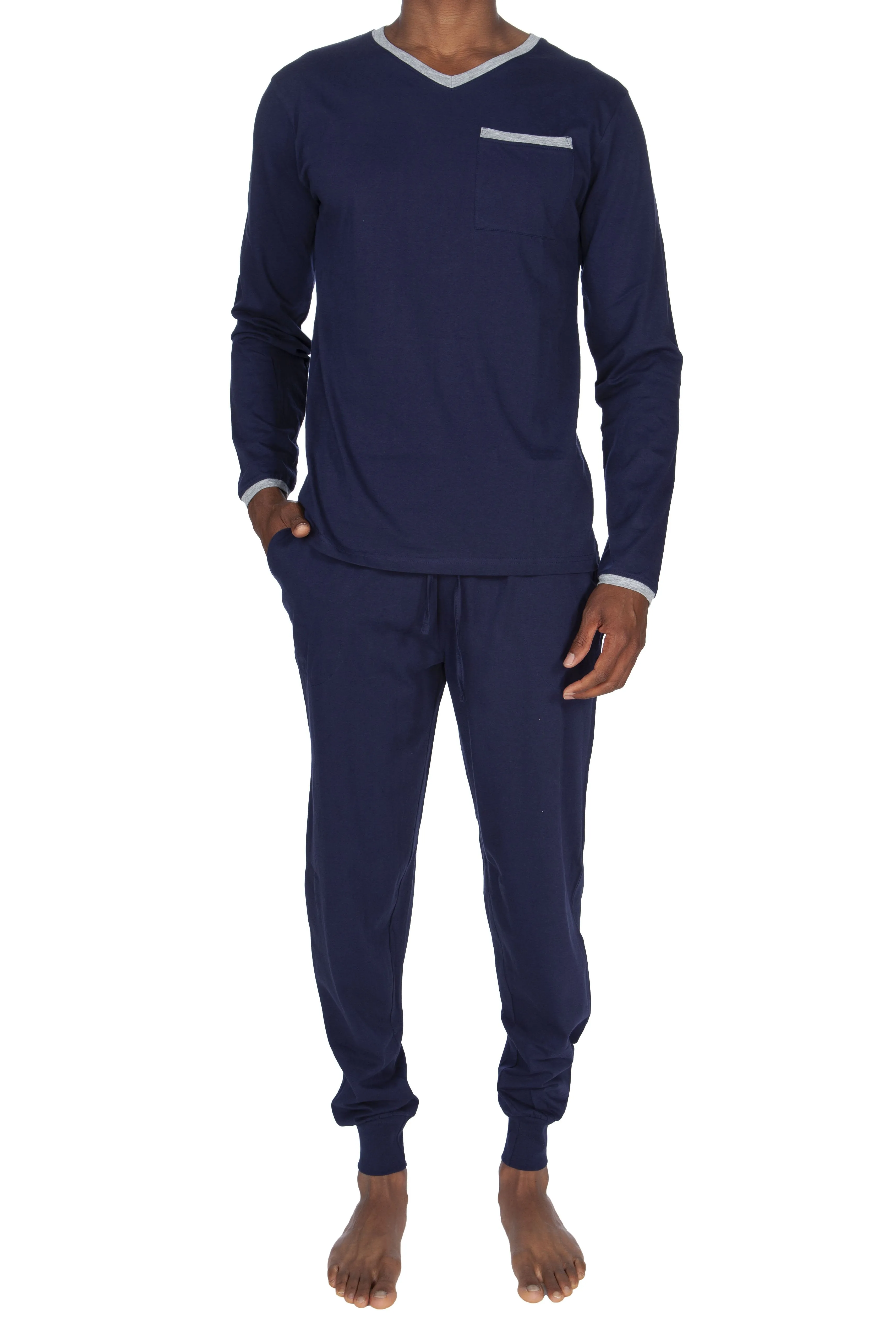 Loungehose und Loungehemd Set