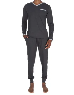 Loungehose und Loungehemd Set