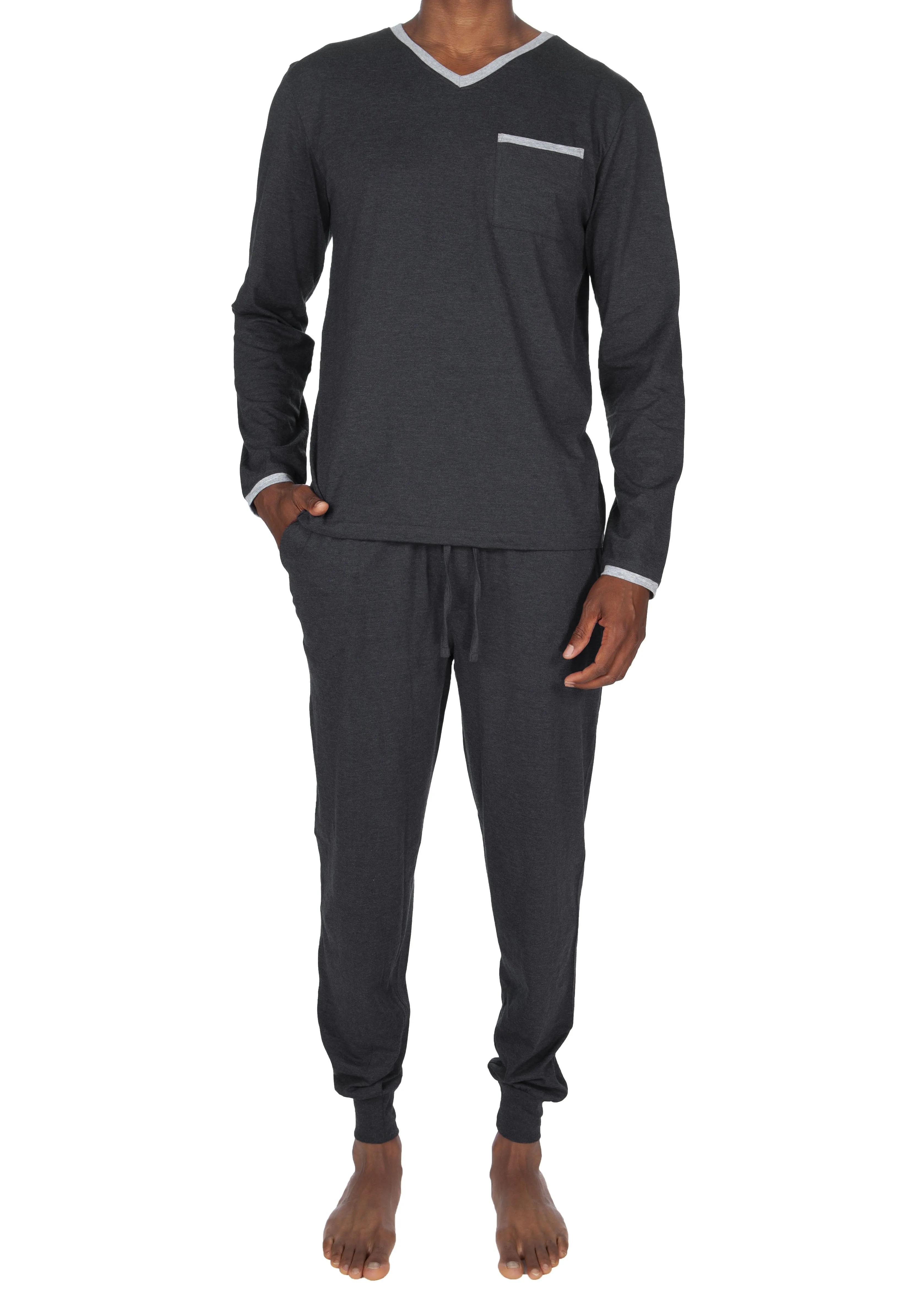 Loungehose und Loungehemd Set