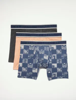 Lucky Brand 3er-Pack Stretch-Boxershorts Multi Lucky Brand