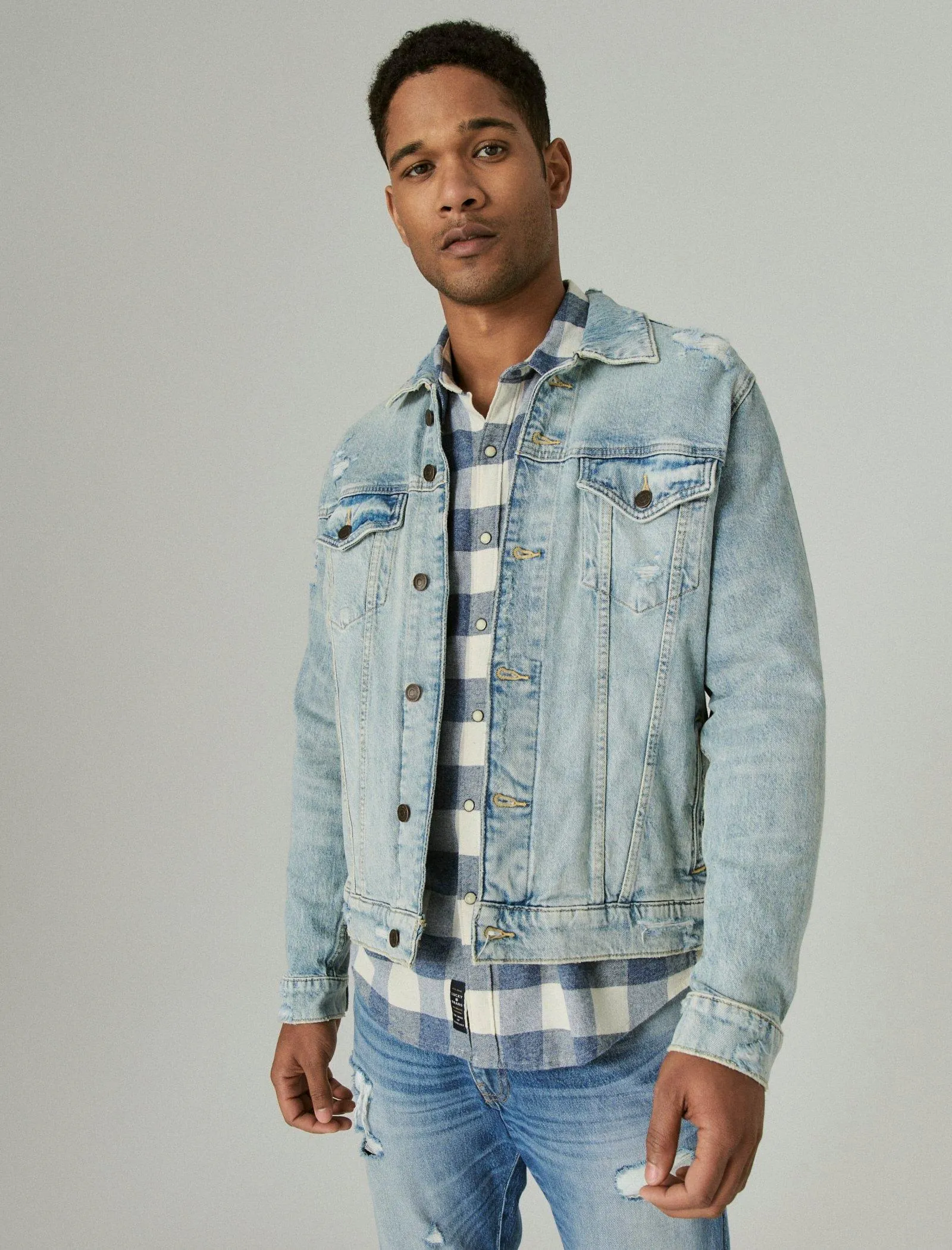 Lucky Brand Trucker Jacke Denton Lucky Brand