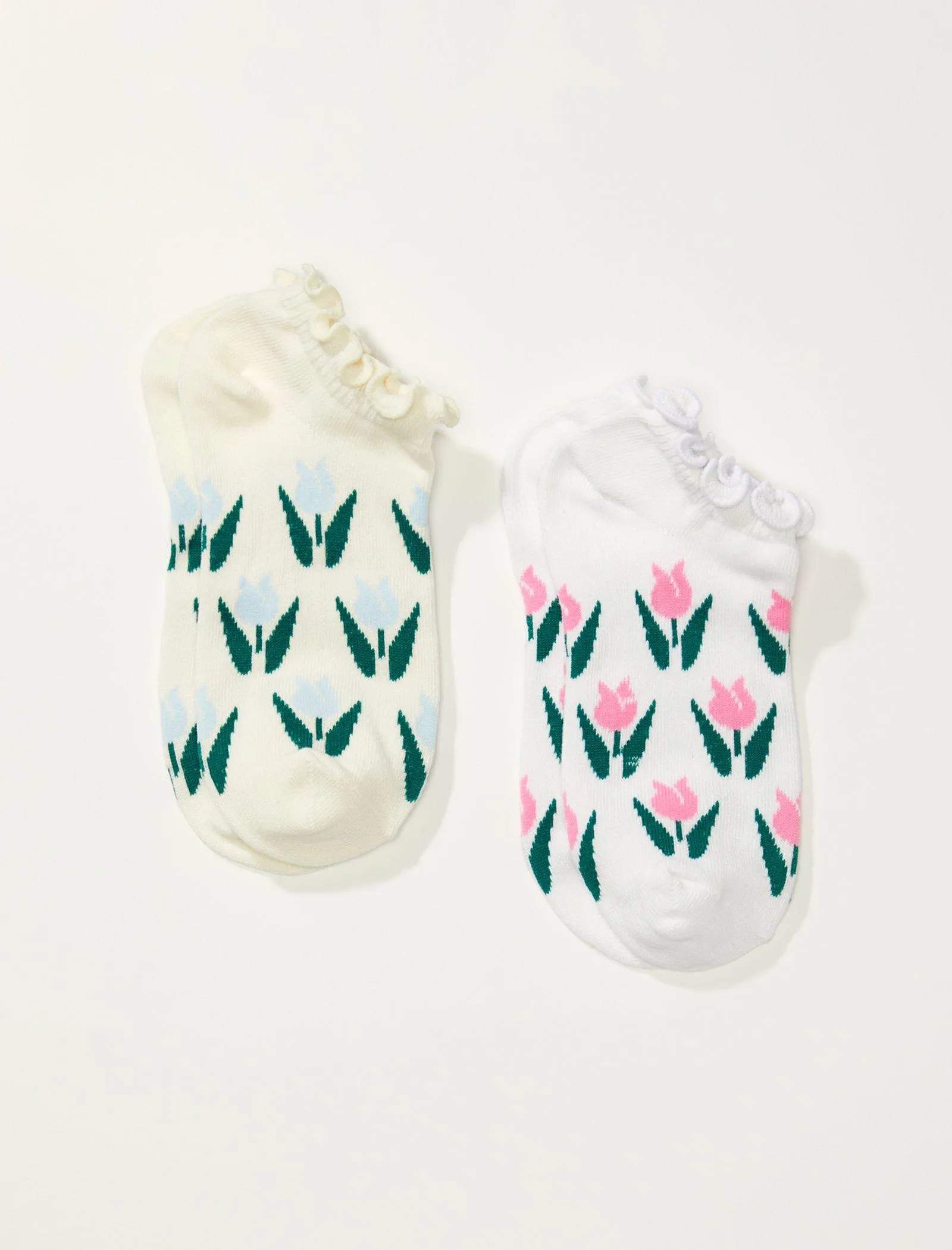 Lucky Brand Tulip Ped Sock 2 Pk Weiß Lucky Brand