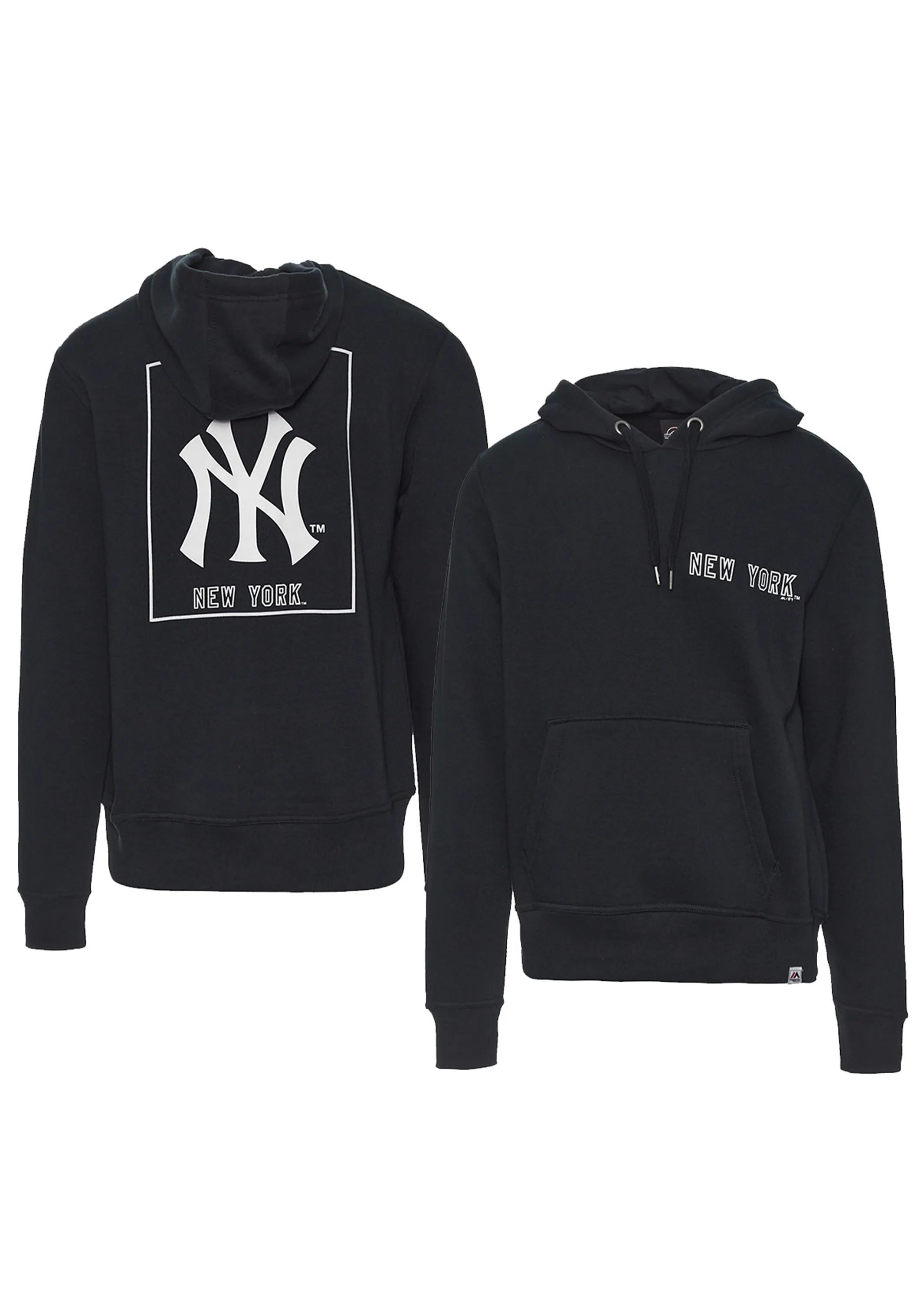 Majestic Athletic Herren Yankees Marquer Hoodie Marine <br> MNY7520NL