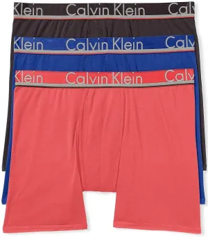 Herren 3er Pack Unterwäsche Bequeme Mikrofaser Boxershorts In Surf The Web/Azalee/Phantom