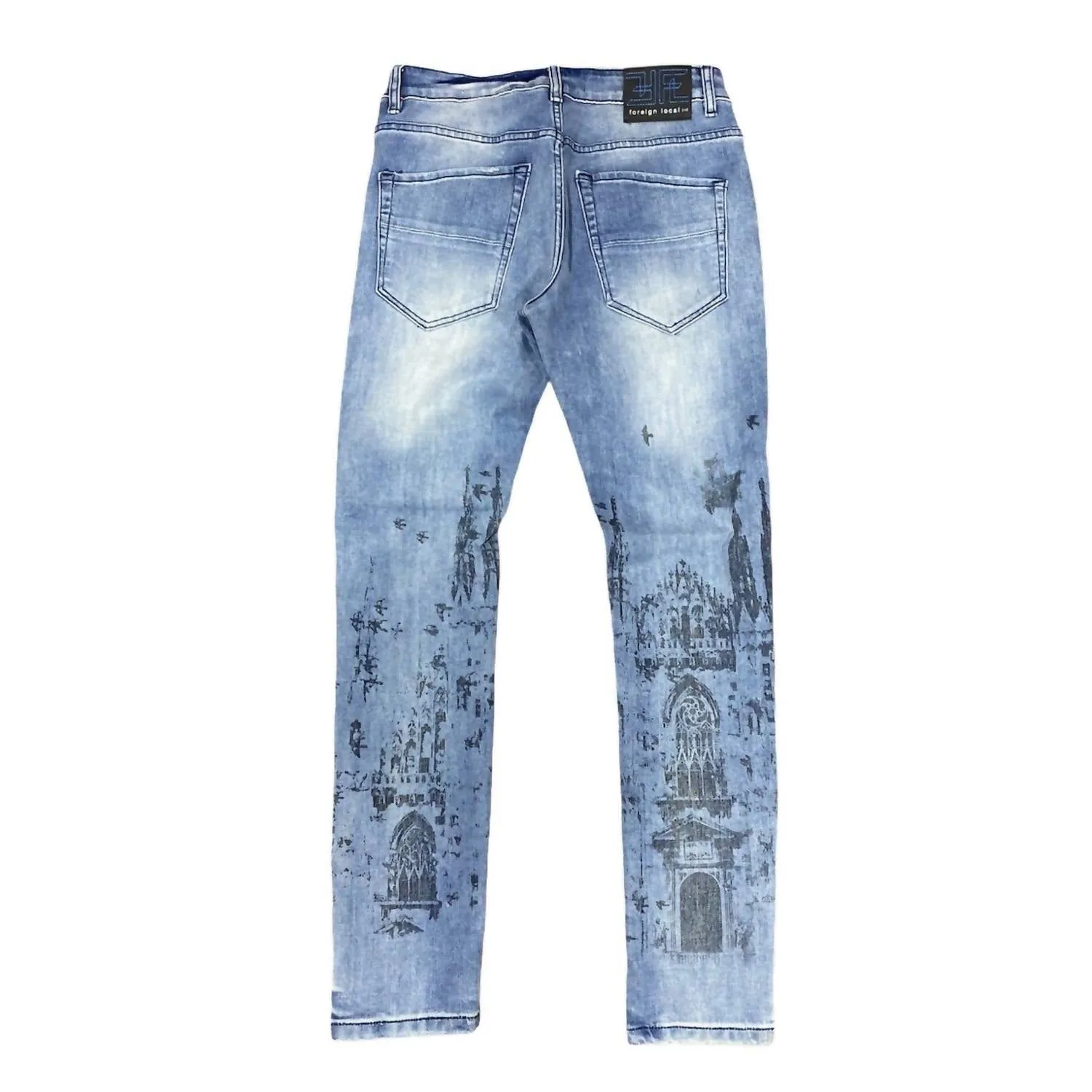 Herren-Kirchenjeans in Blau