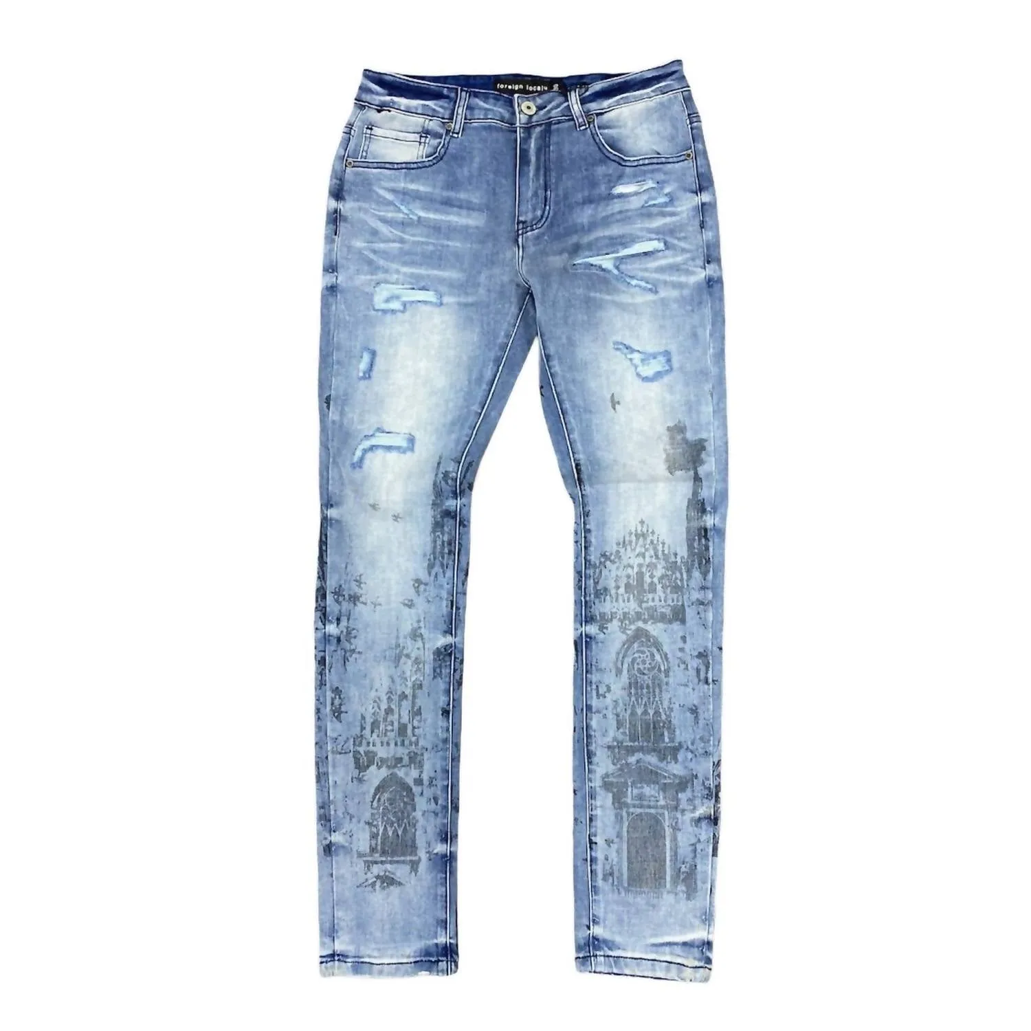 Herren-Kirchenjeans in Blau