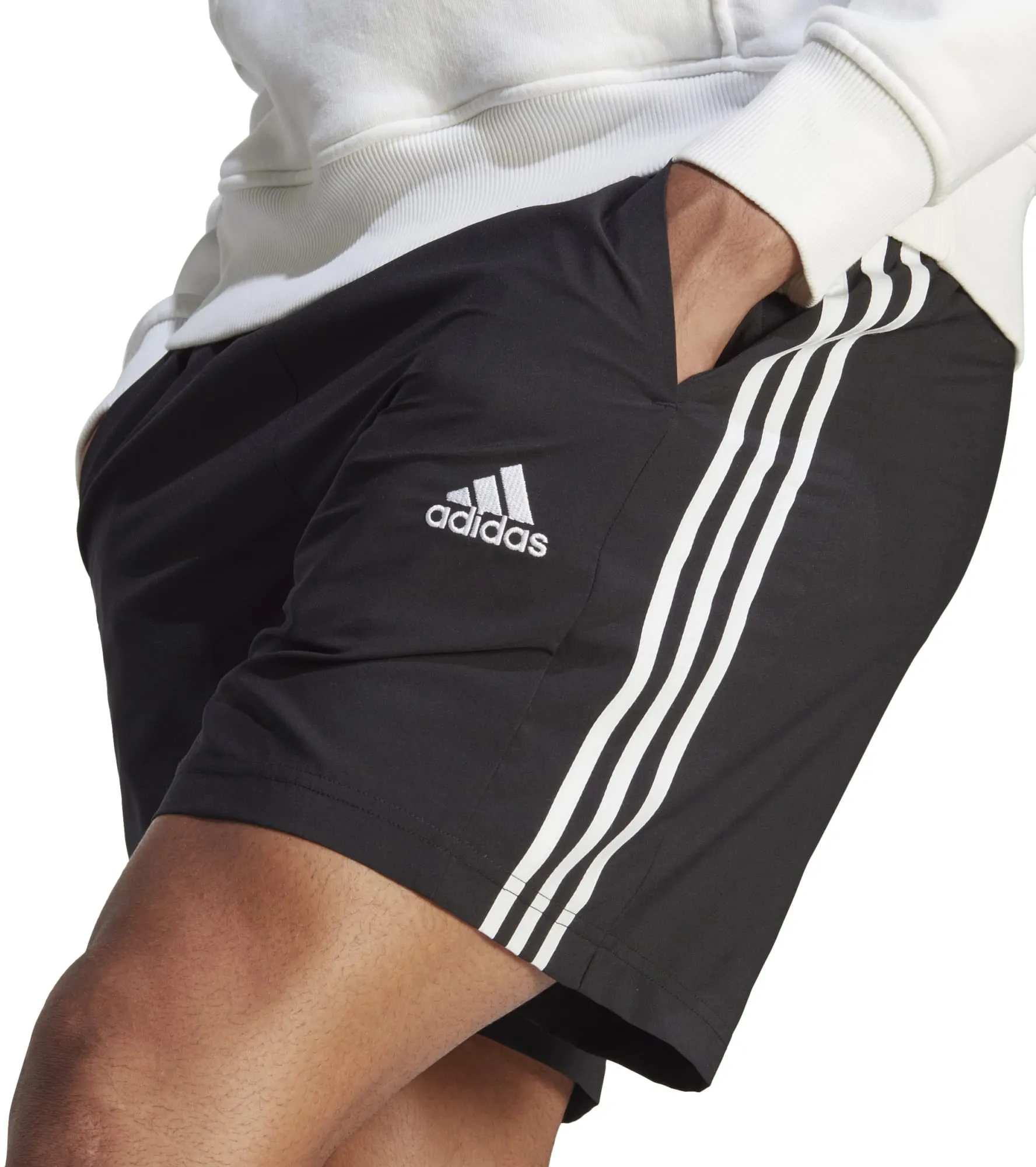 Herren Essentials Chelsea 3-Streifen Shorts