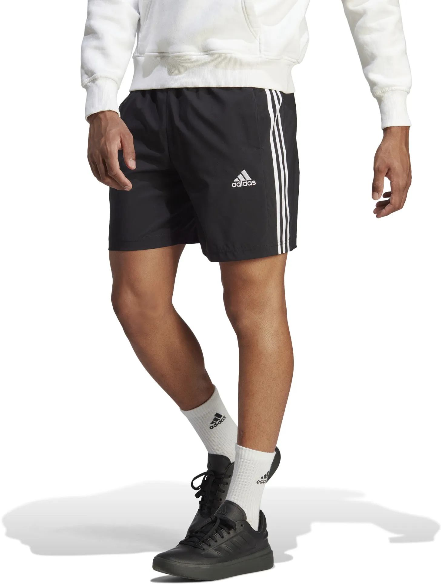 Herren Essentials Chelsea 3-Streifen Shorts