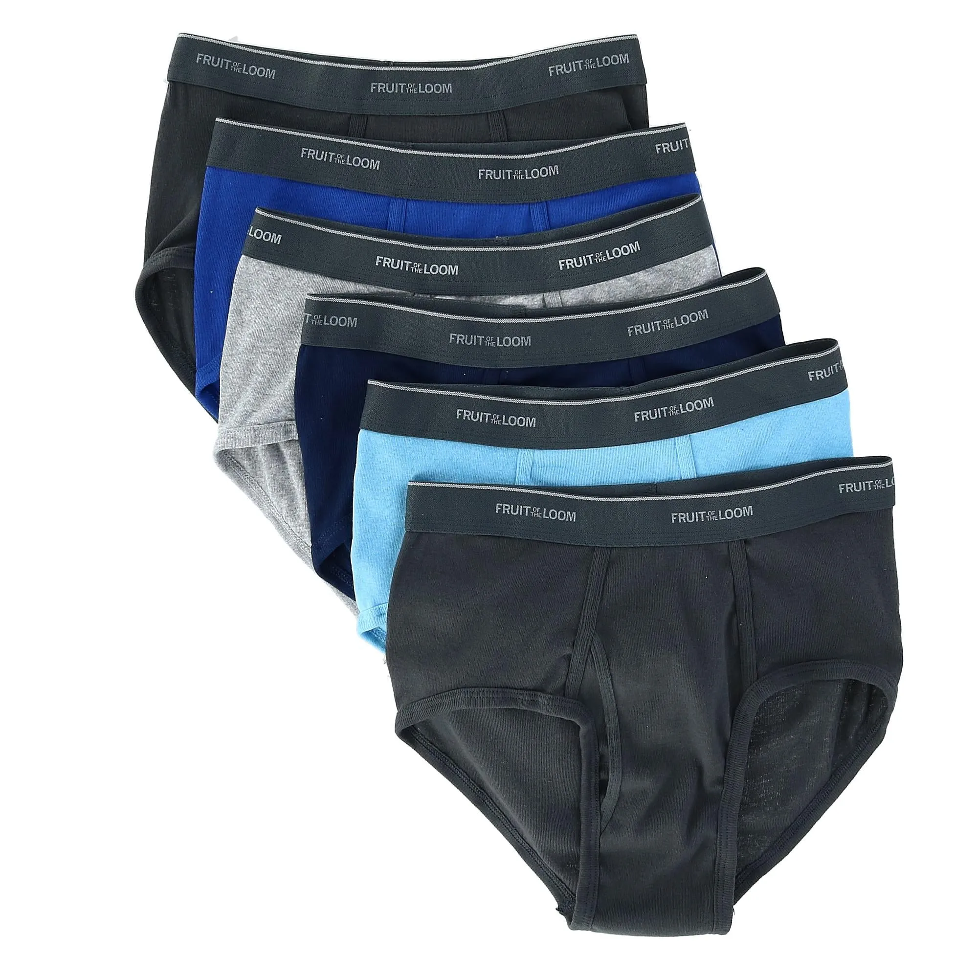 Herrenmode gemusterte Slip-Unterhosen (6er Pack)