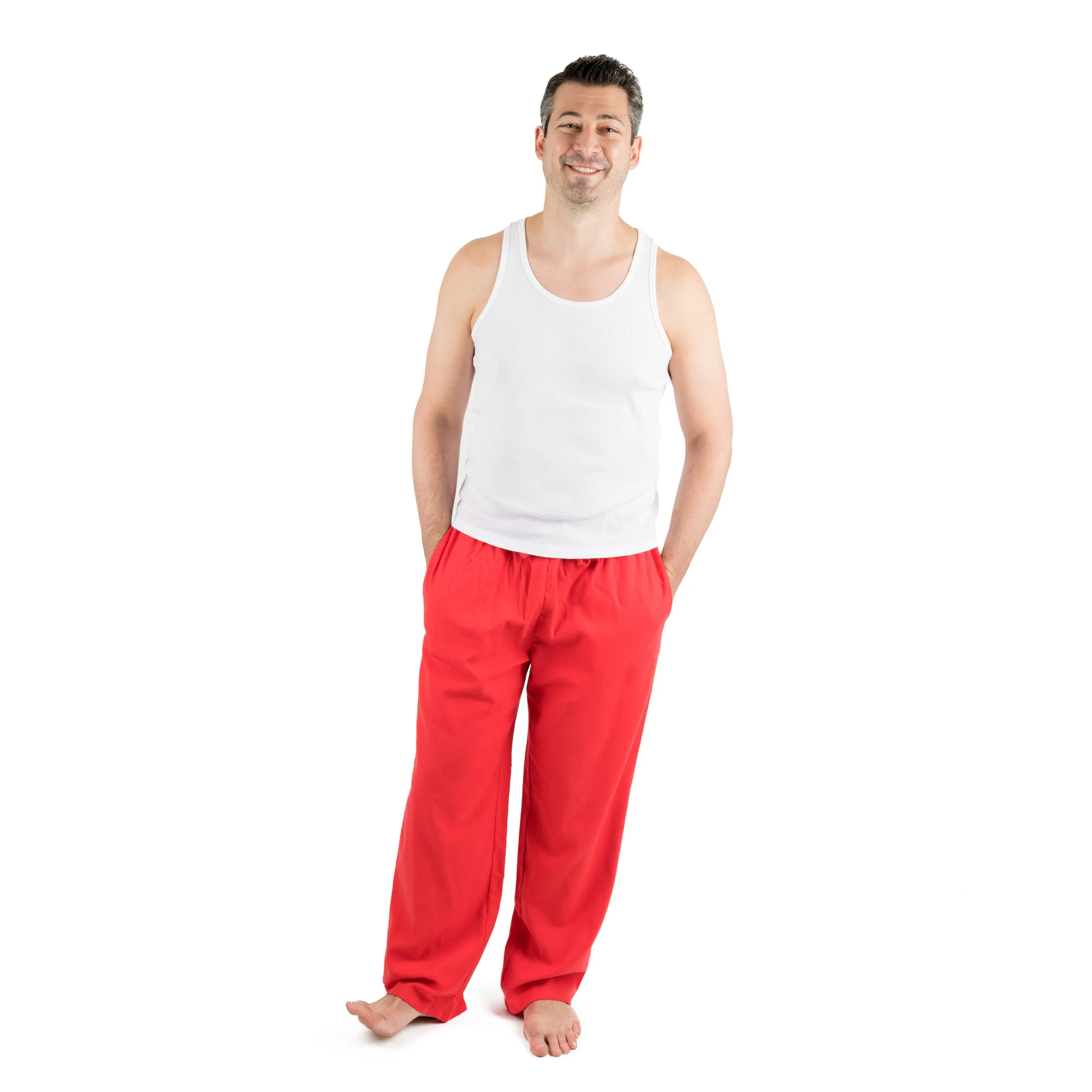 Herren Flanell Schlafanzughose