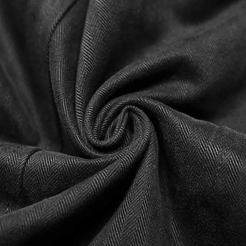 Herren-Gothic-Nadelstreifen-Weste