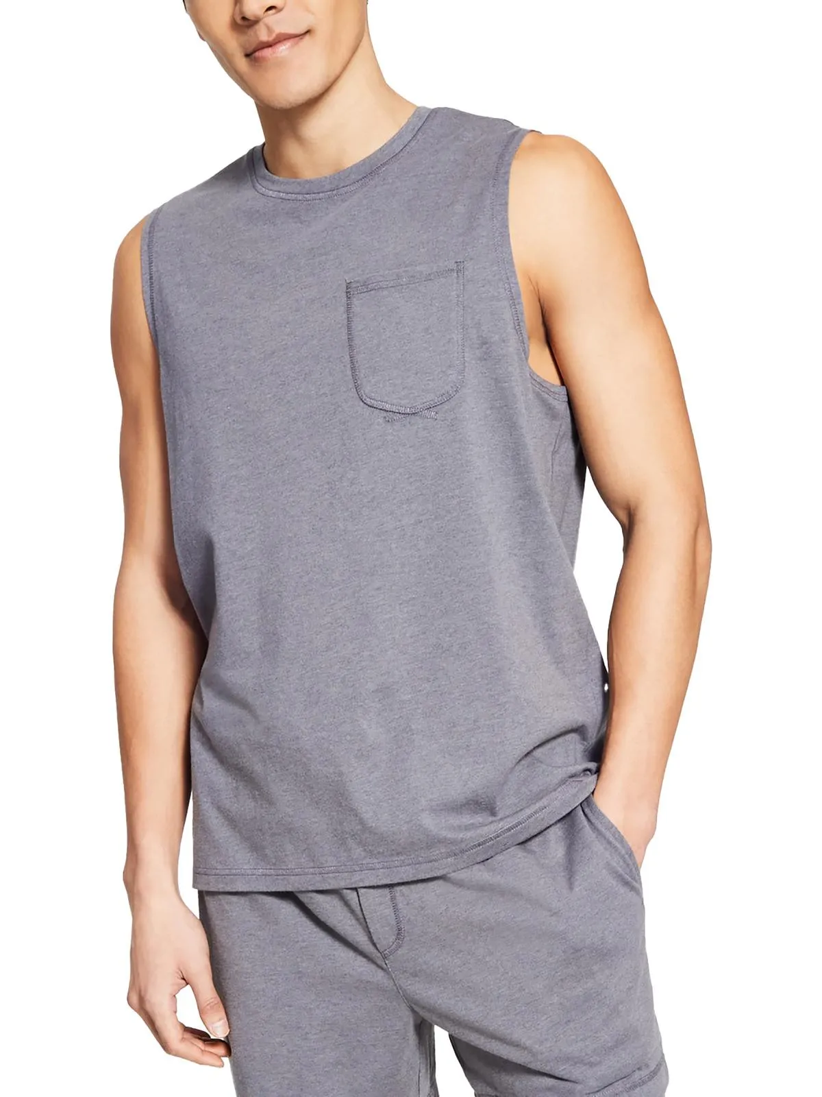 Herren Schlafanzug Nachthemd Schlafshirt