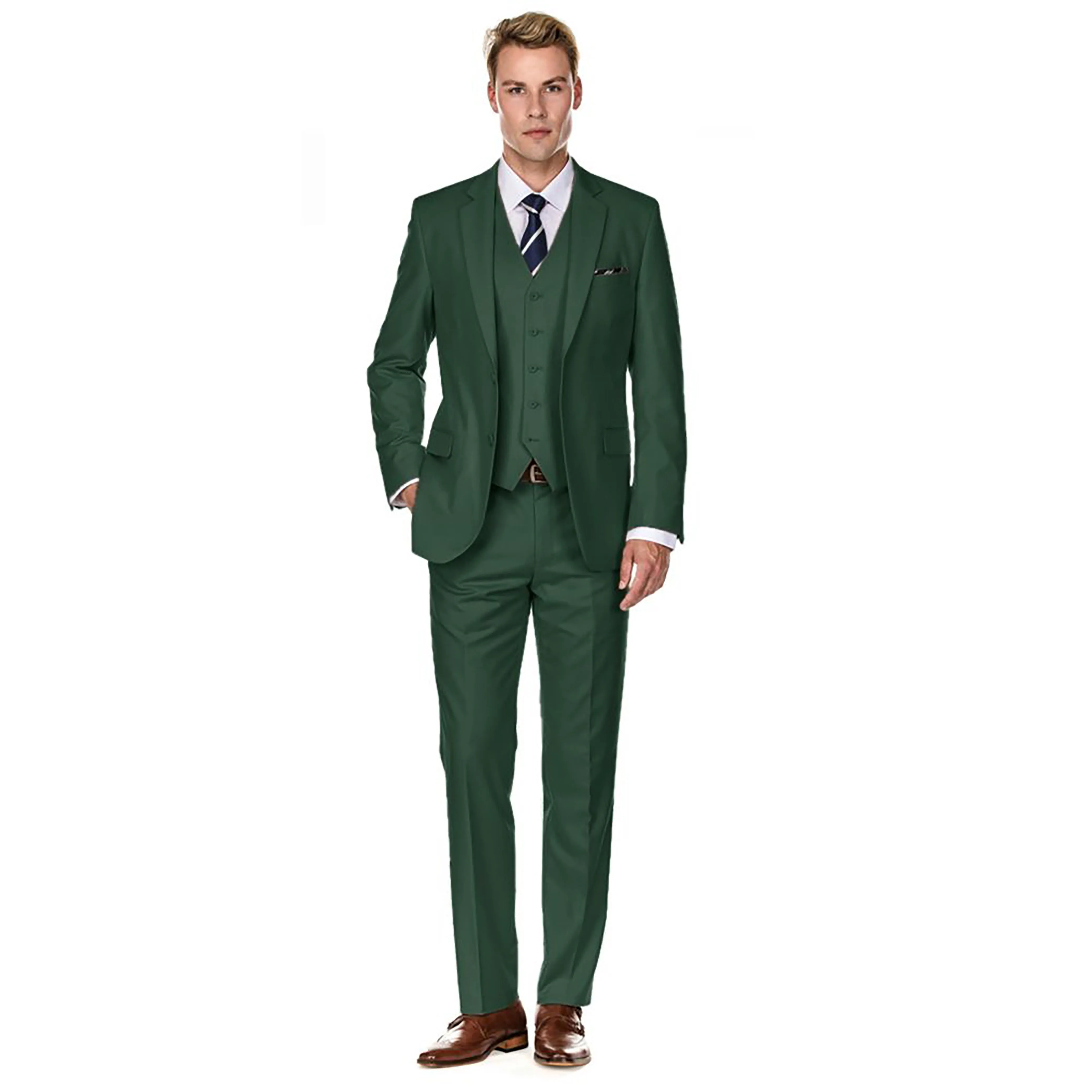 Herren Signature 3-teiliger Slim Fit Anzug