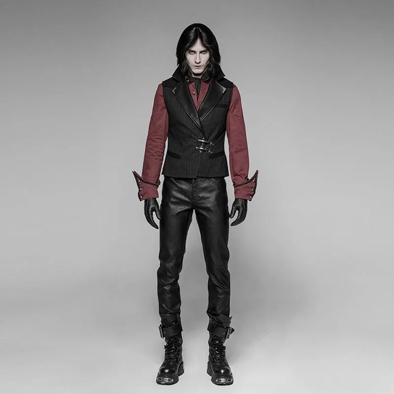 Herren Steampunk Crossover Weste