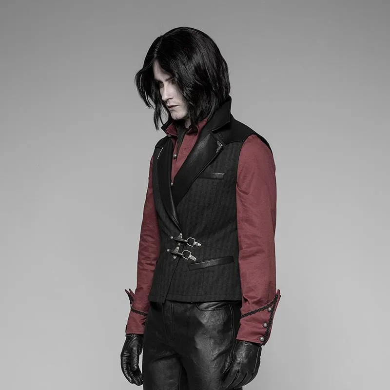 Herren Steampunk Crossover Weste