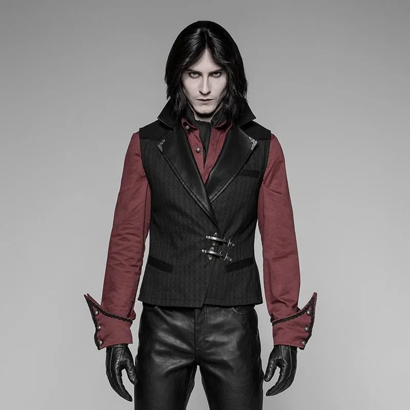 Herren Steampunk Crossover Weste