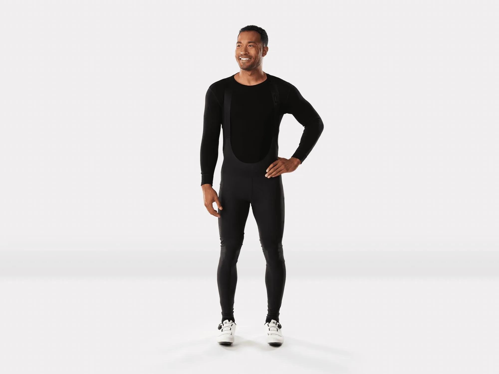 Herren Trek Circuit Thermo-Radler-Bundhose in Schwarz