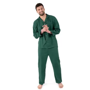 Herren-Zweiteiler Flanell-Pyjama