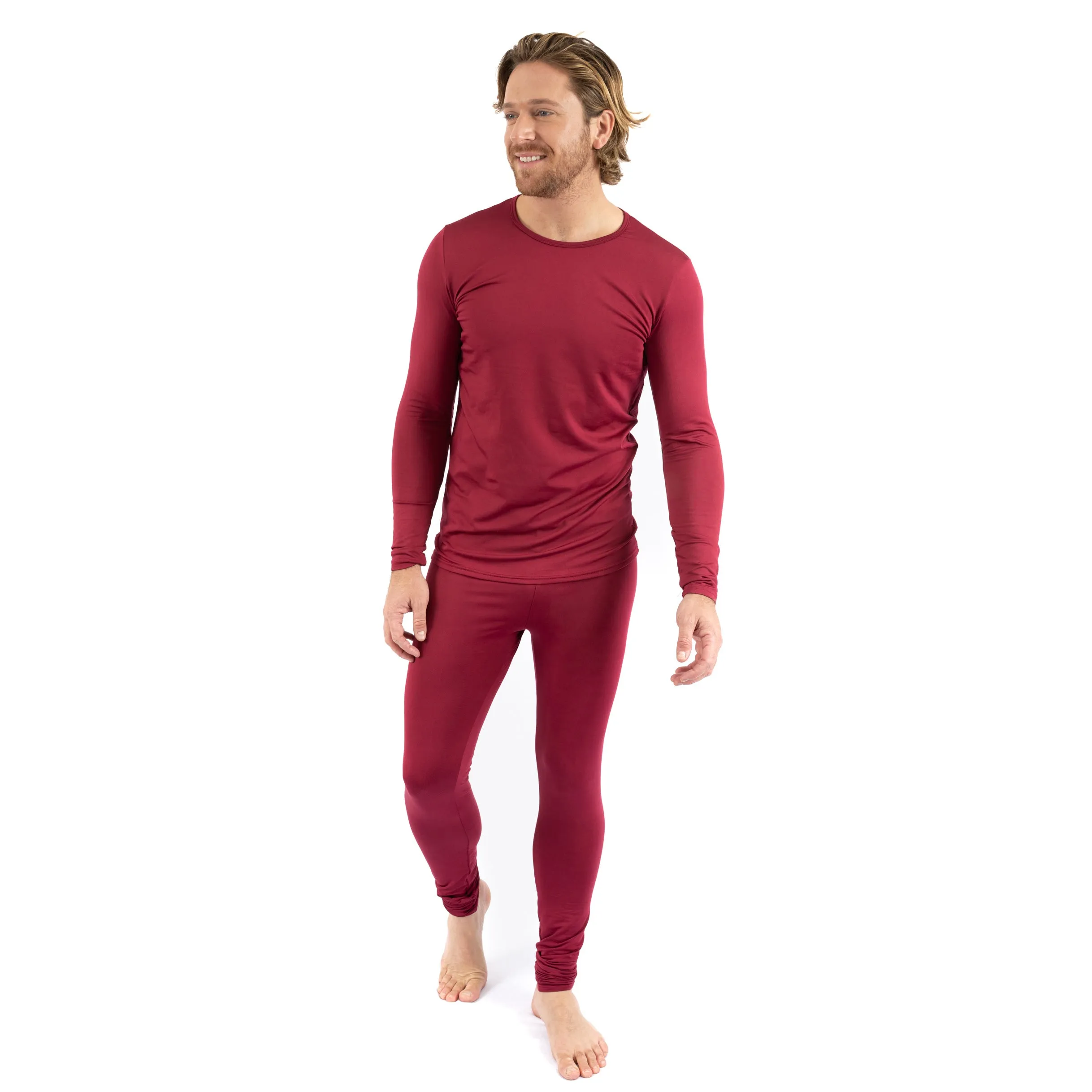 Herren Zwei-Teile Thermounterwäsche Pyjama