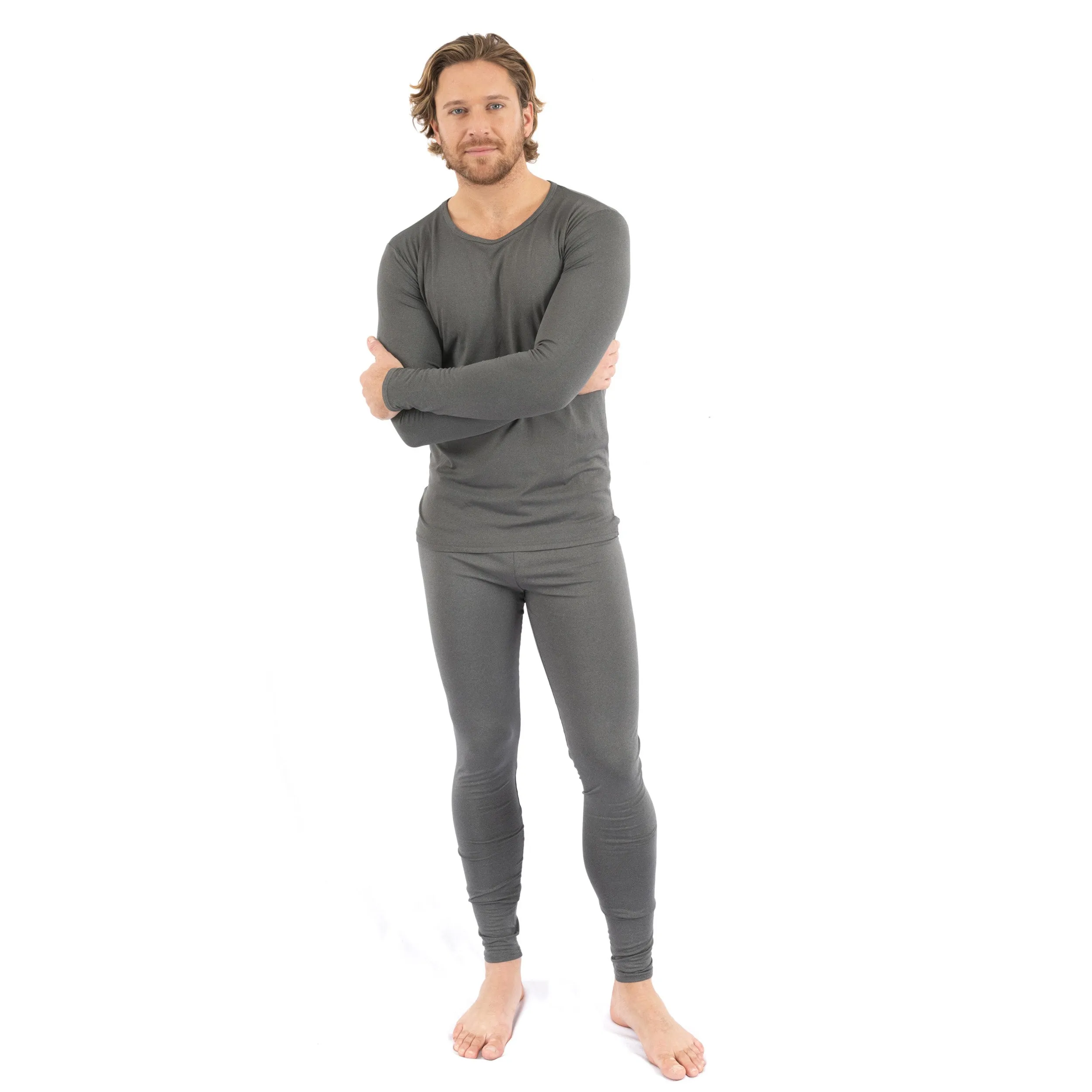 Herren Zwei-Teile Thermounterwäsche Pyjama