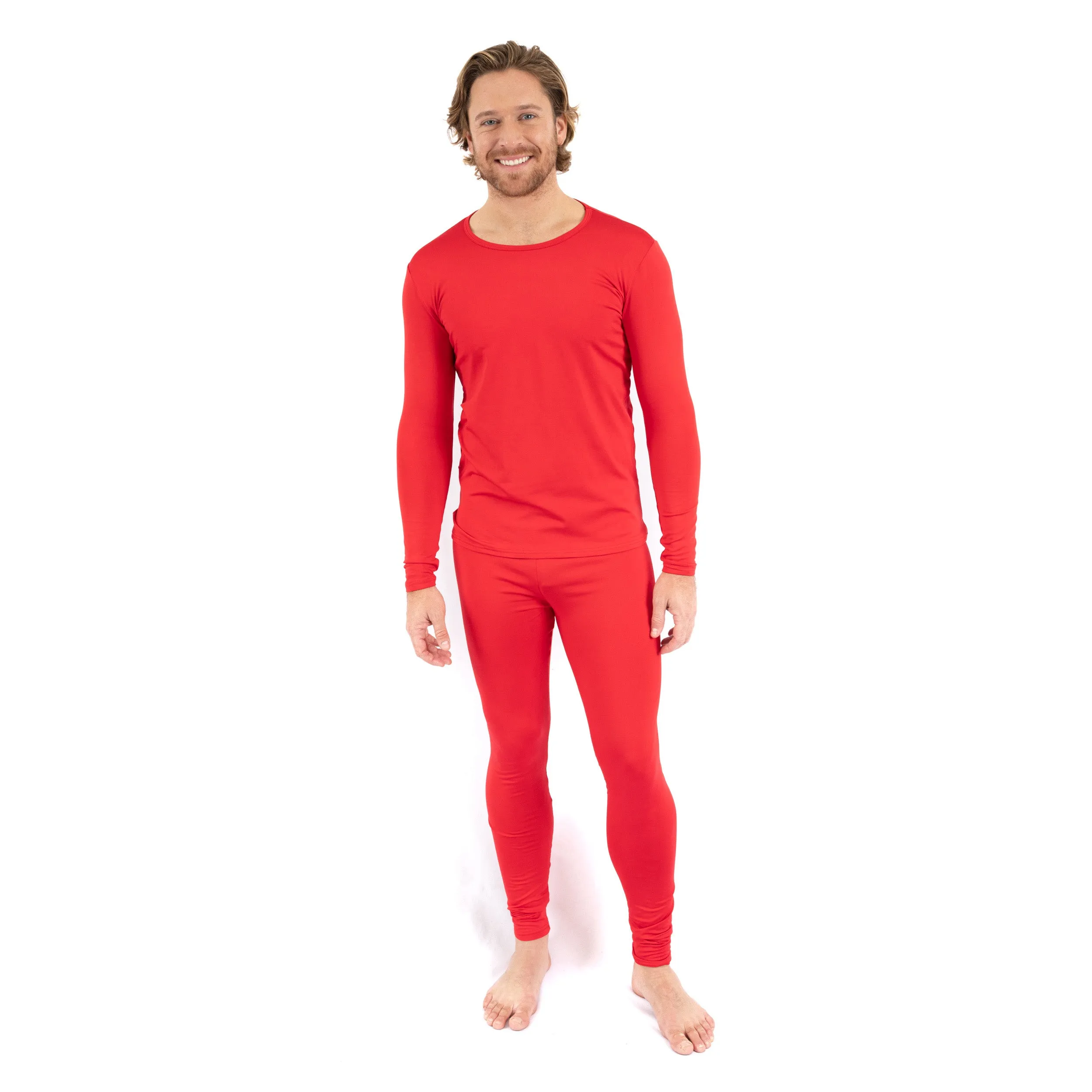 Herren Zwei-Teile Thermounterwäsche Pyjama