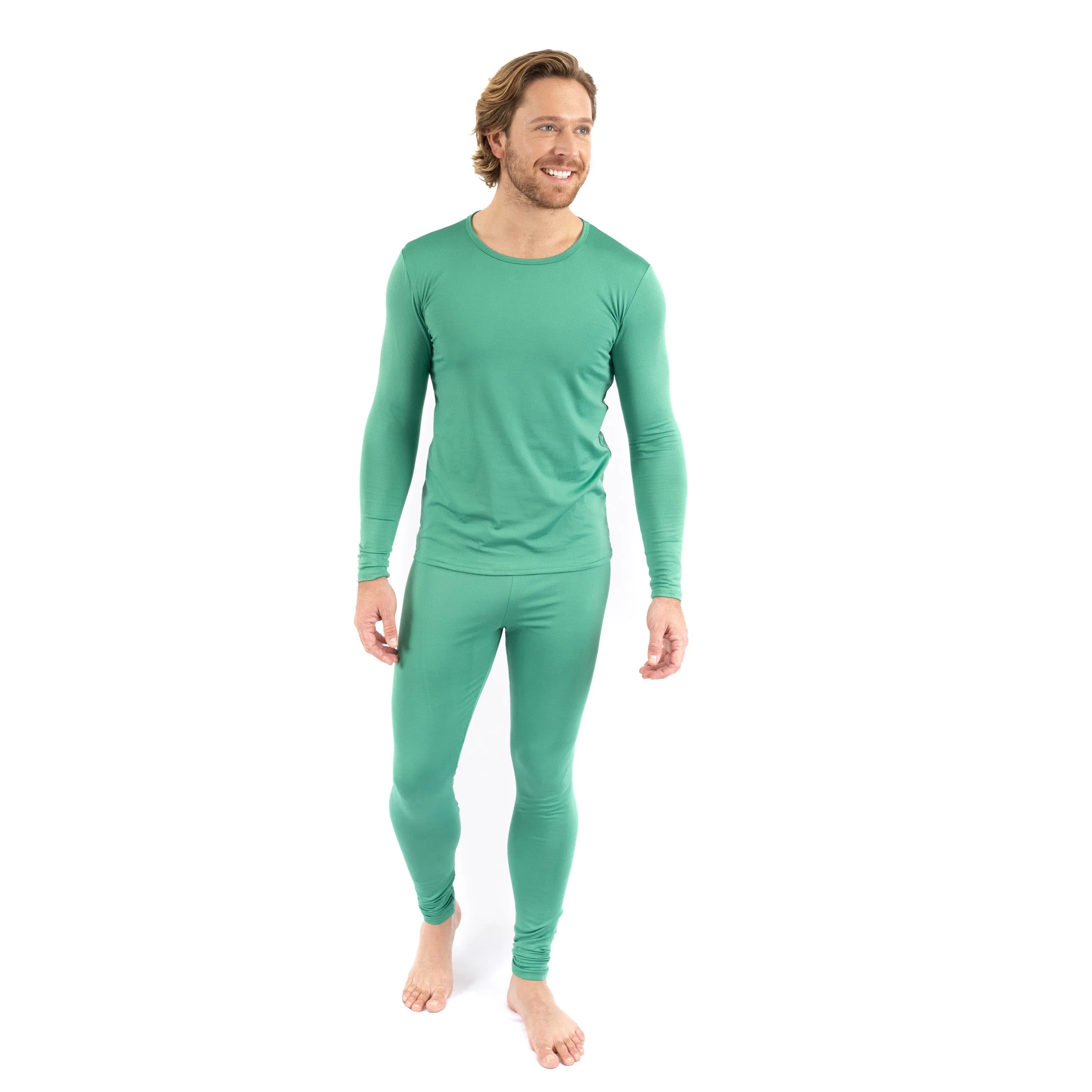 Herren Zwei-Teile Thermounterwäsche Pyjama