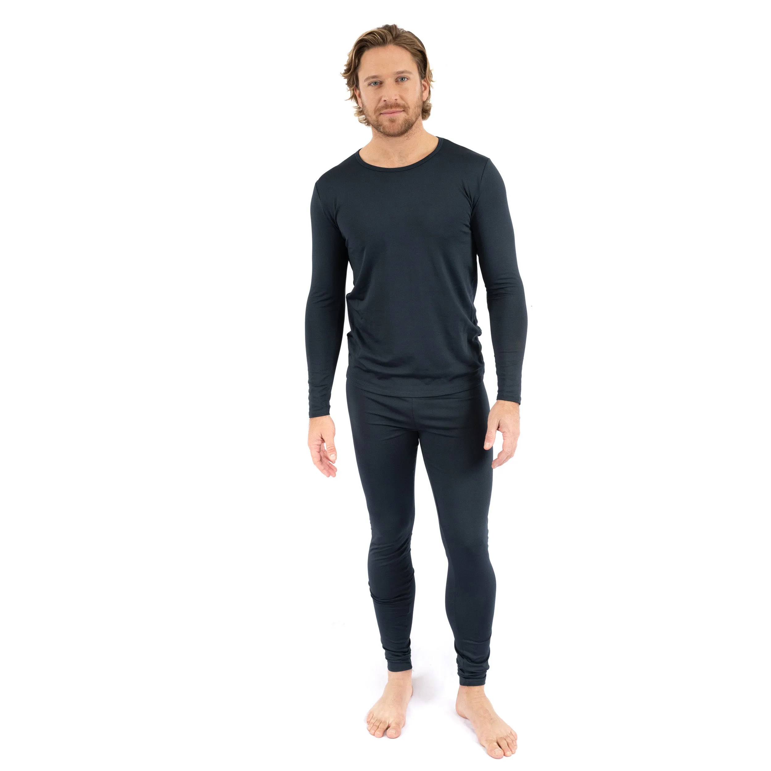 Herren Zwei-Teile Thermounterwäsche Pyjama