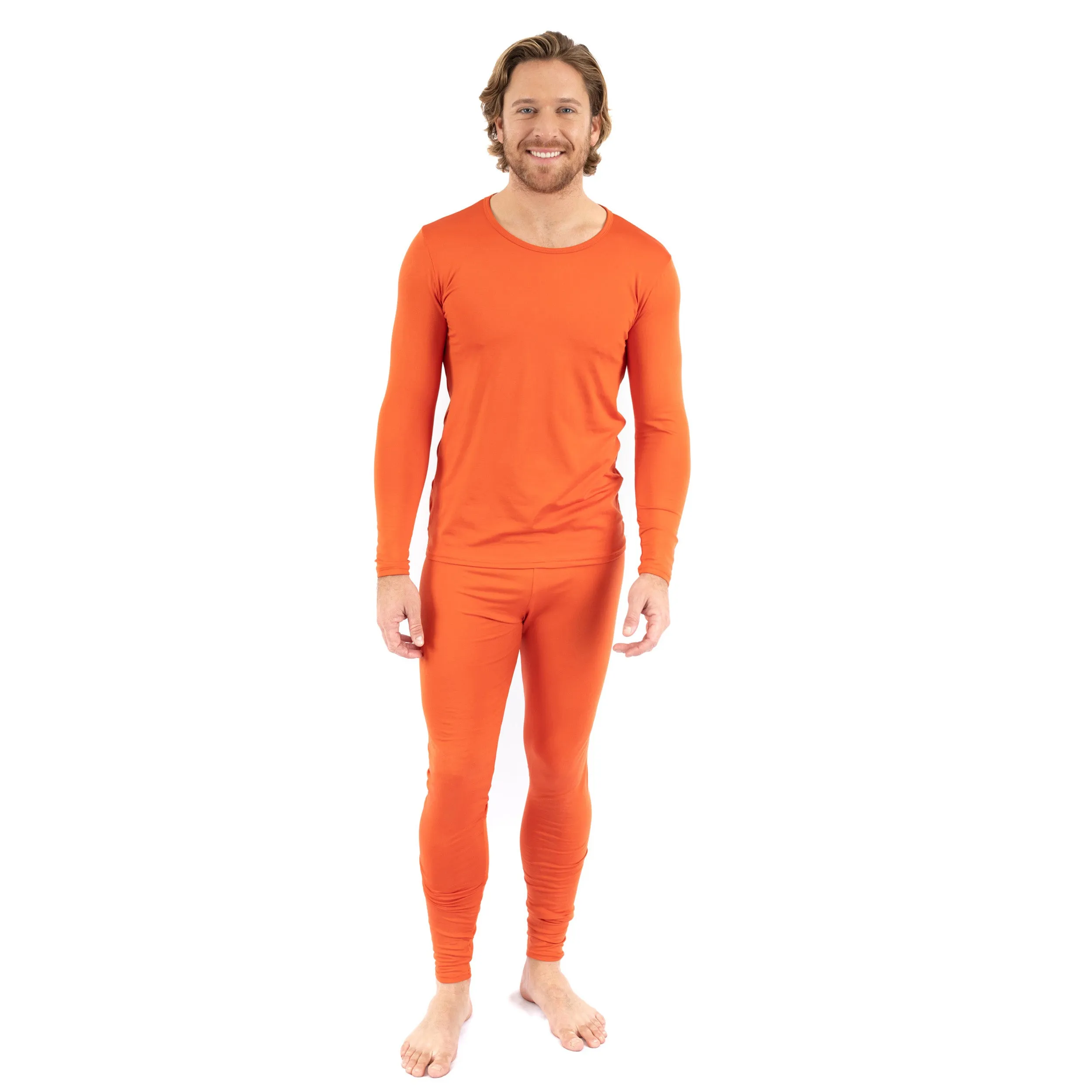 Herren Zwei-Teile Thermounterwäsche Pyjama