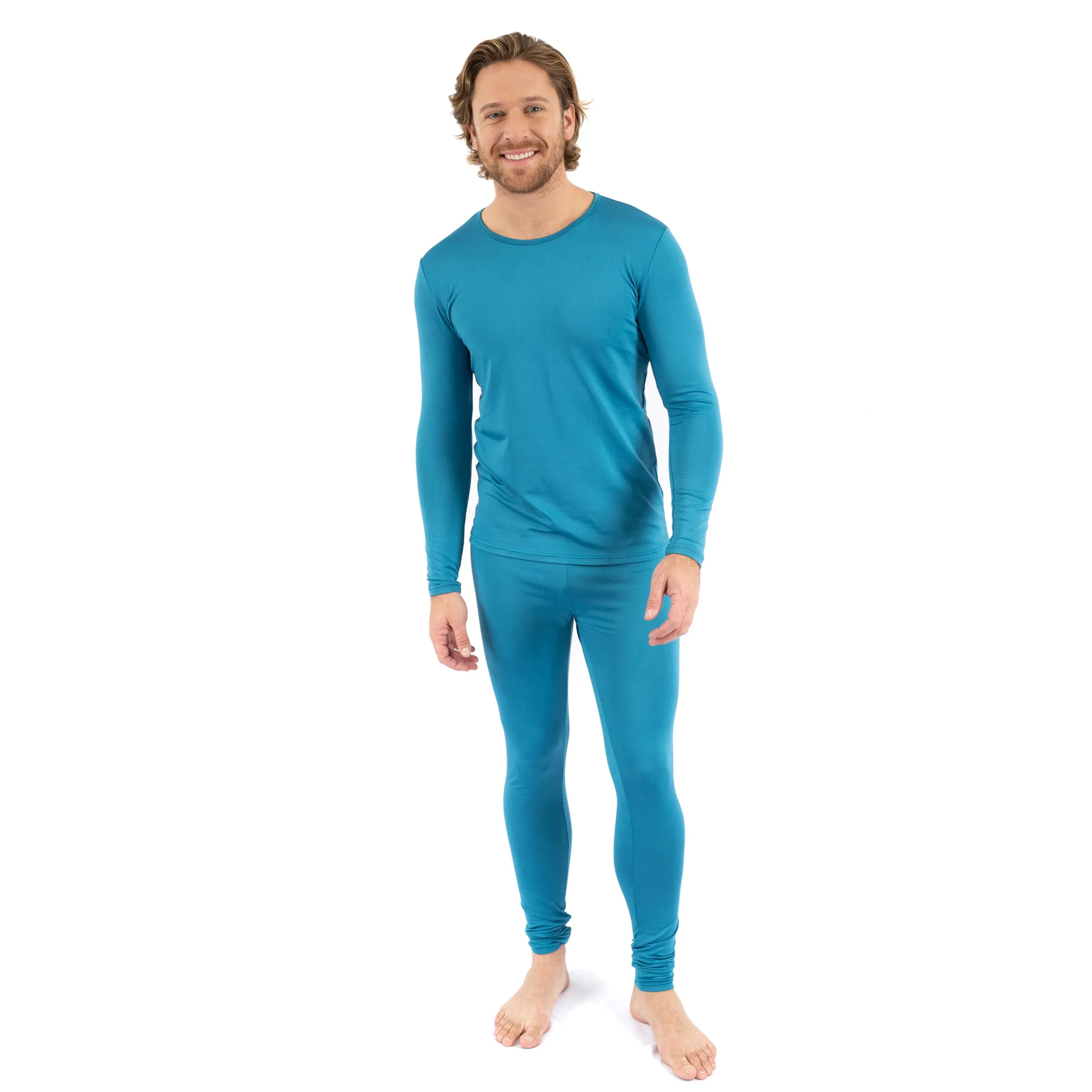 Herren Zwei-Teile Thermounterwäsche Pyjama
