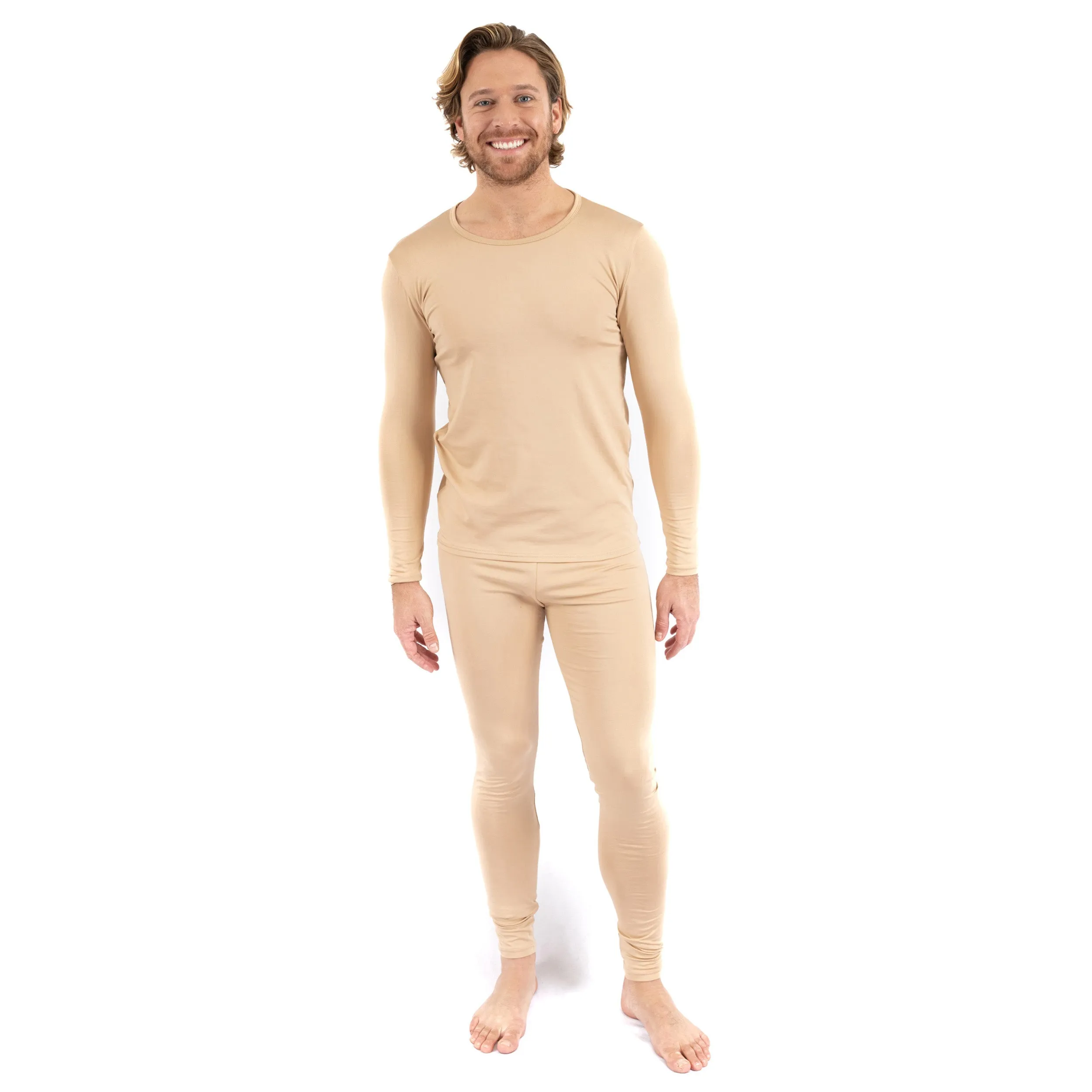 Herren Zwei-Teile Thermounterwäsche Pyjama