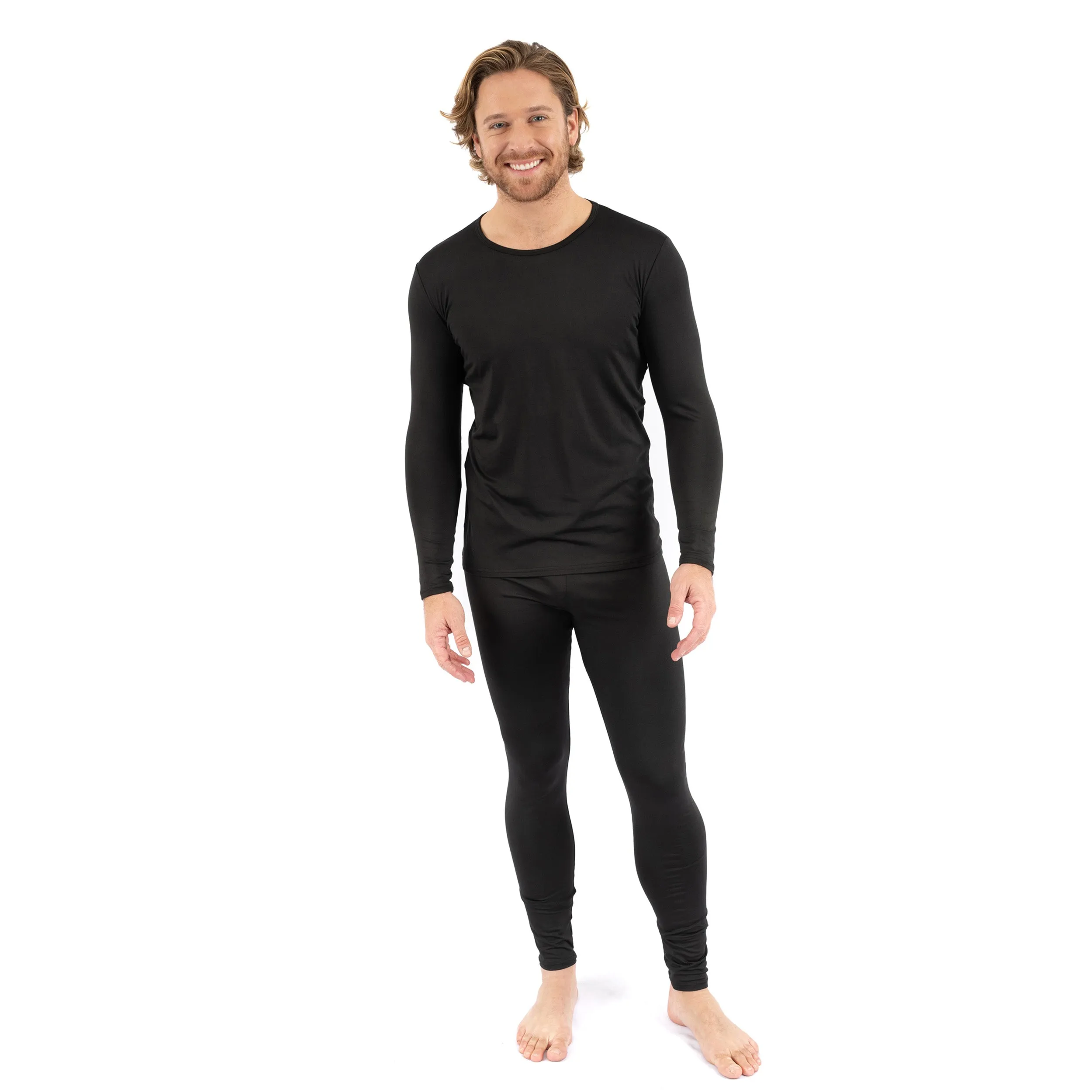 Herren Zwei-Teile Thermounterwäsche Pyjama