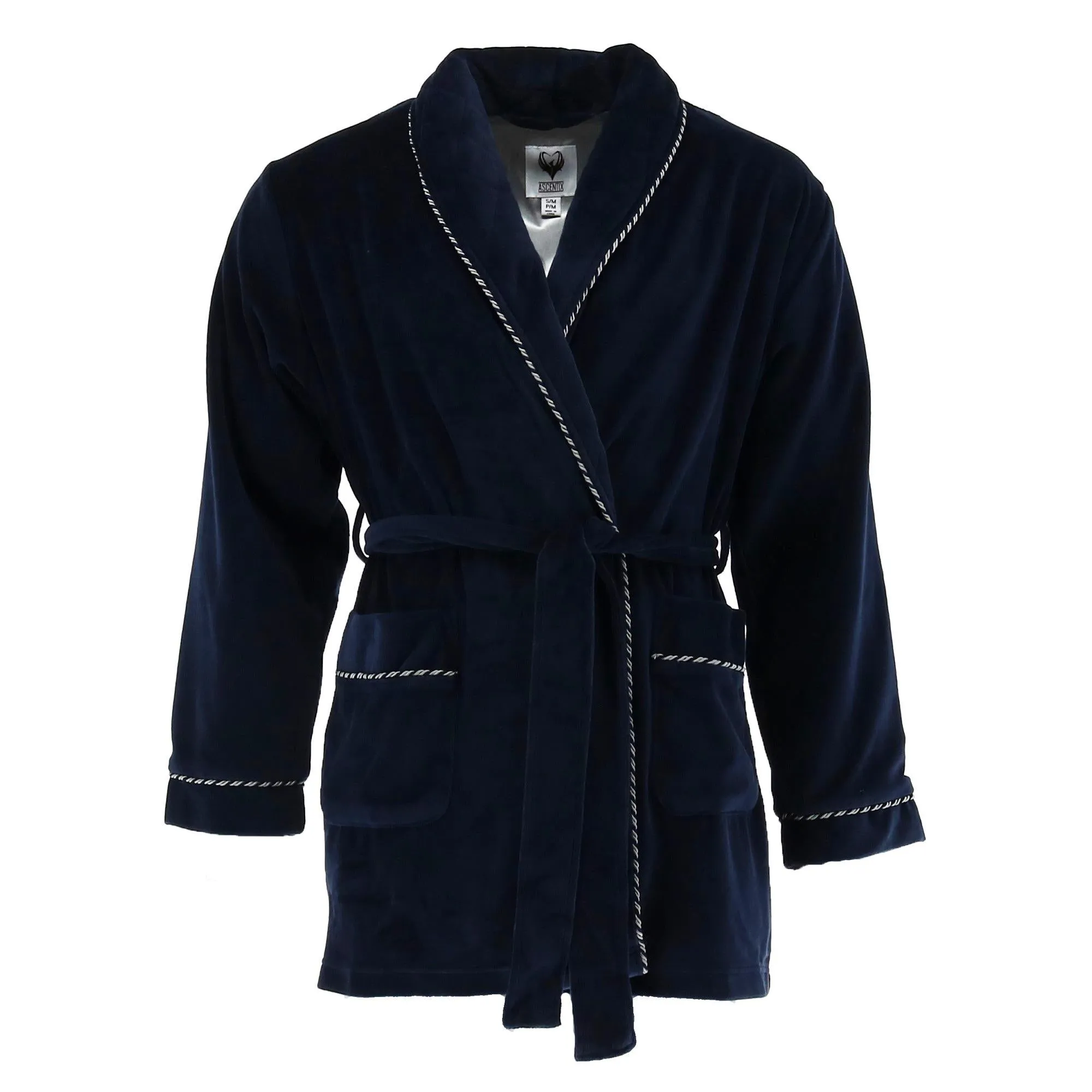 Herren-Samt-Smokingjacket mit Satinfutter