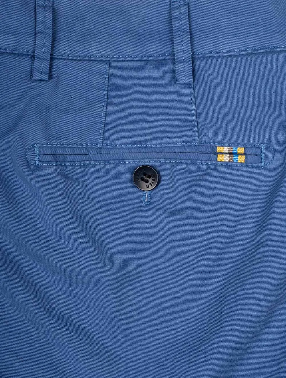 Meyer B-Palma Baumwoll-Shorts Blau