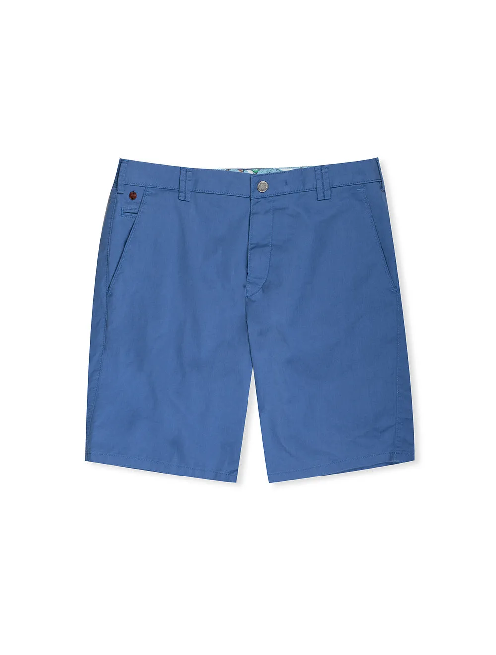 Meyer B-Palma Baumwoll-Shorts Blau