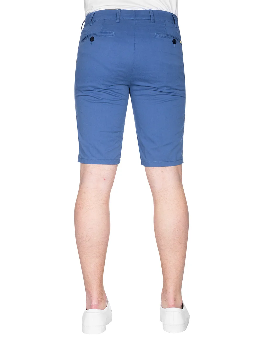 Meyer B-Palma Baumwoll-Shorts Blau