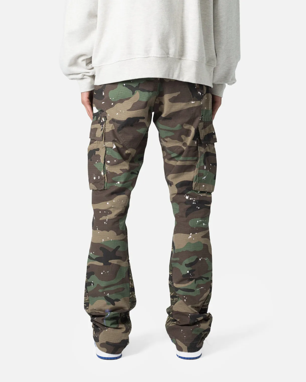 MNML Bootcut Cargo-Hose Camouflage