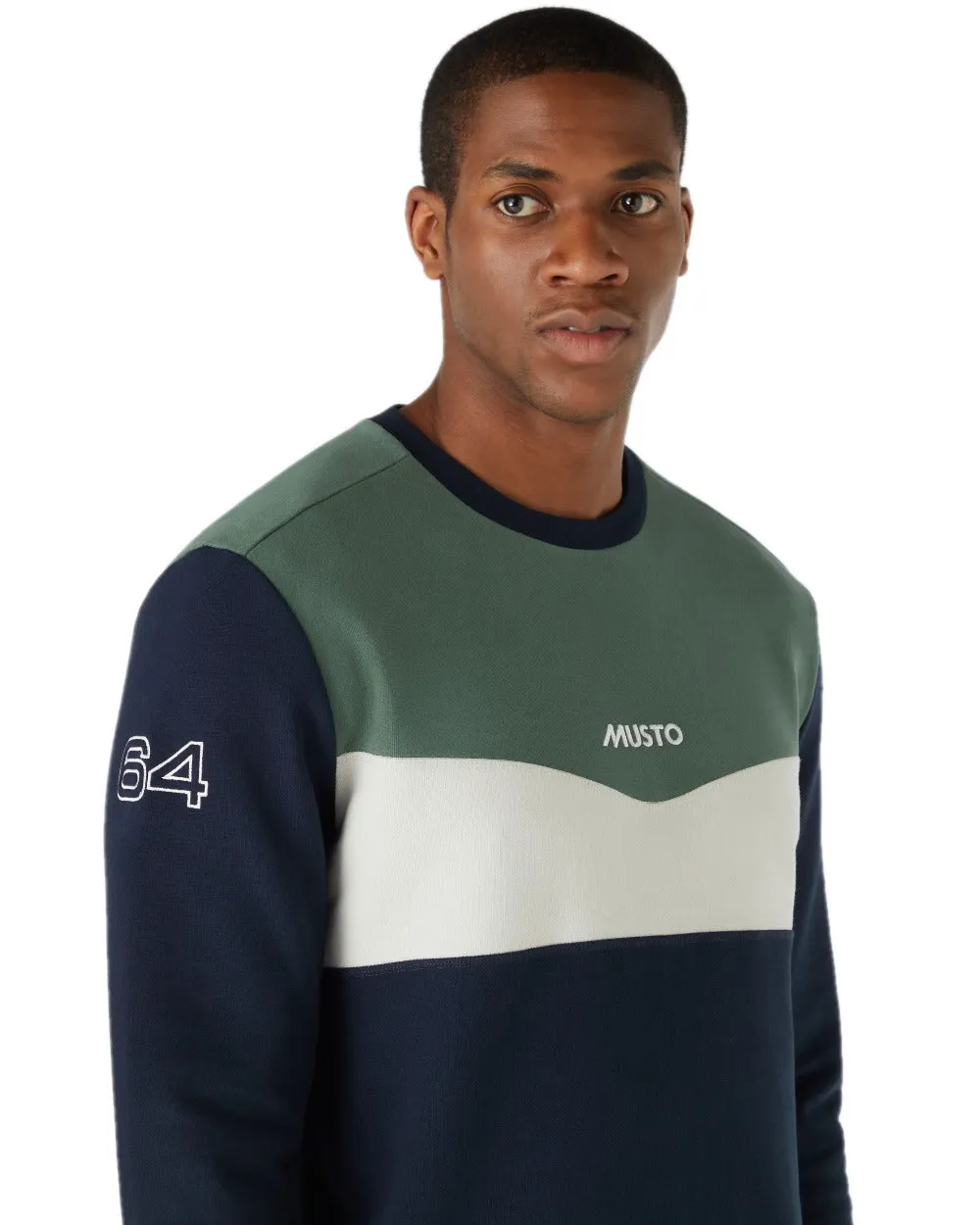 Musto Herren 64 Tri-Color Sweatshirt Musto Kleidung