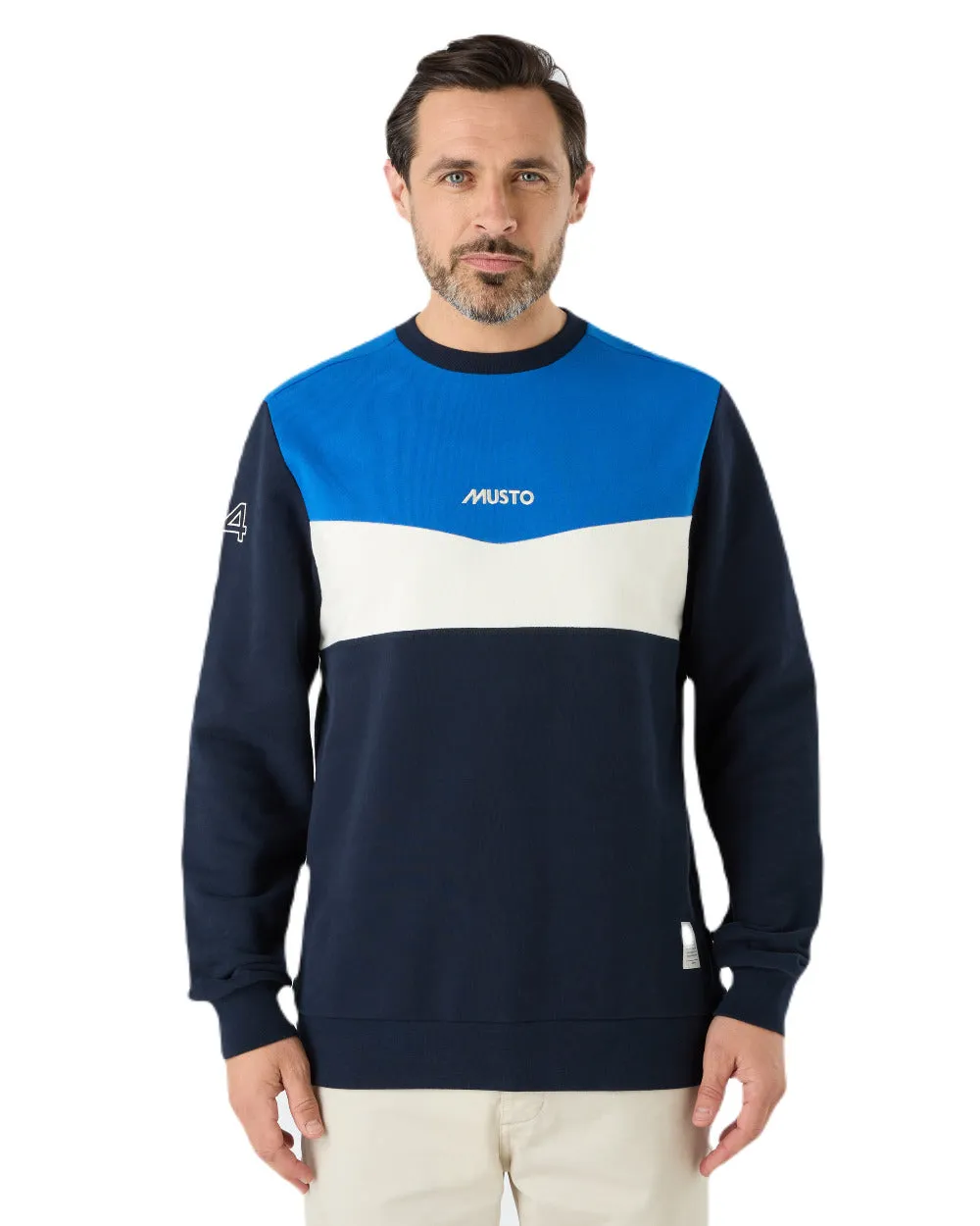 Musto Herren 64 Tri-Color Sweatshirt Musto Kleidung